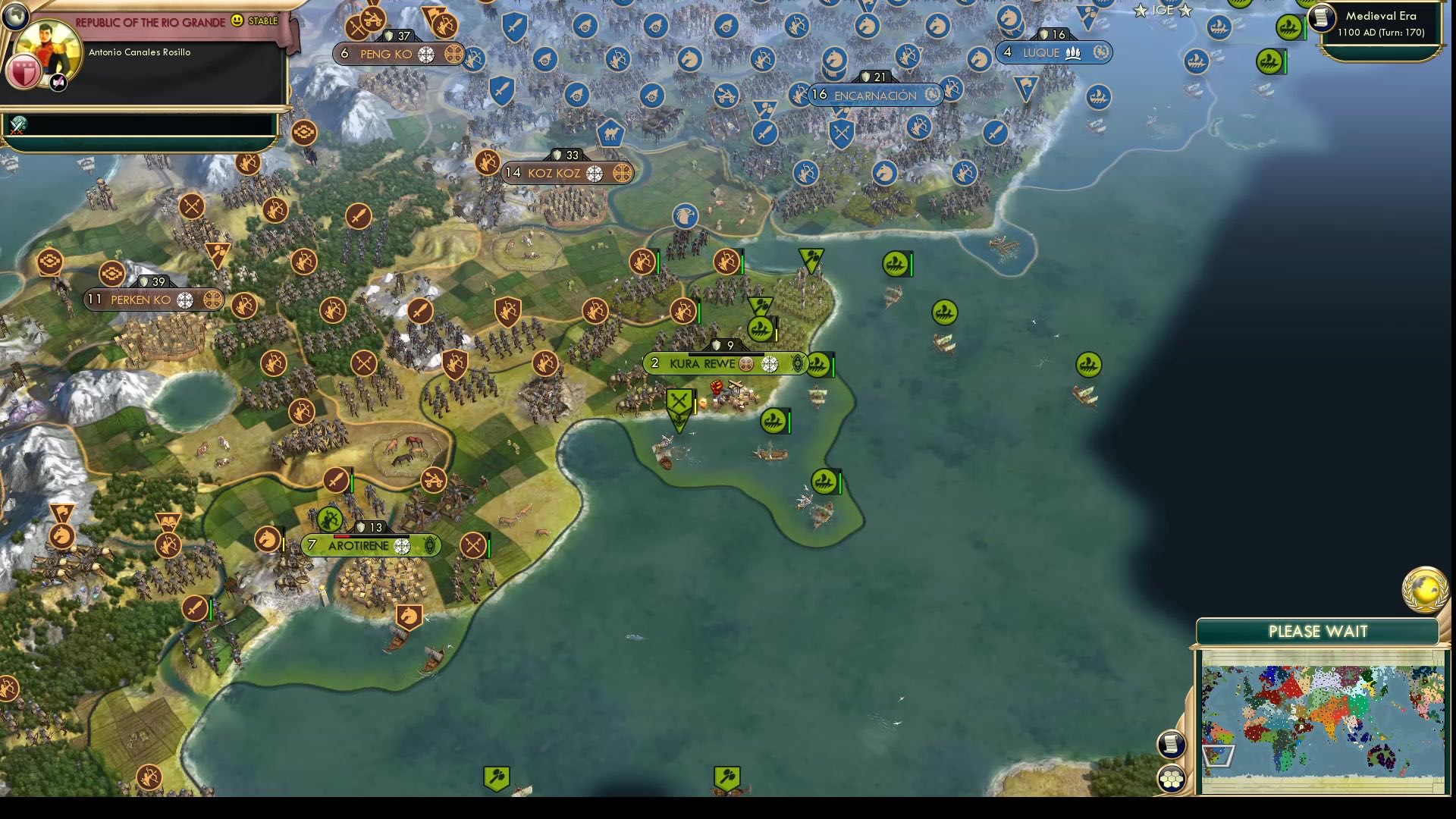 CBR In-Game Screenshot of Unification in sight