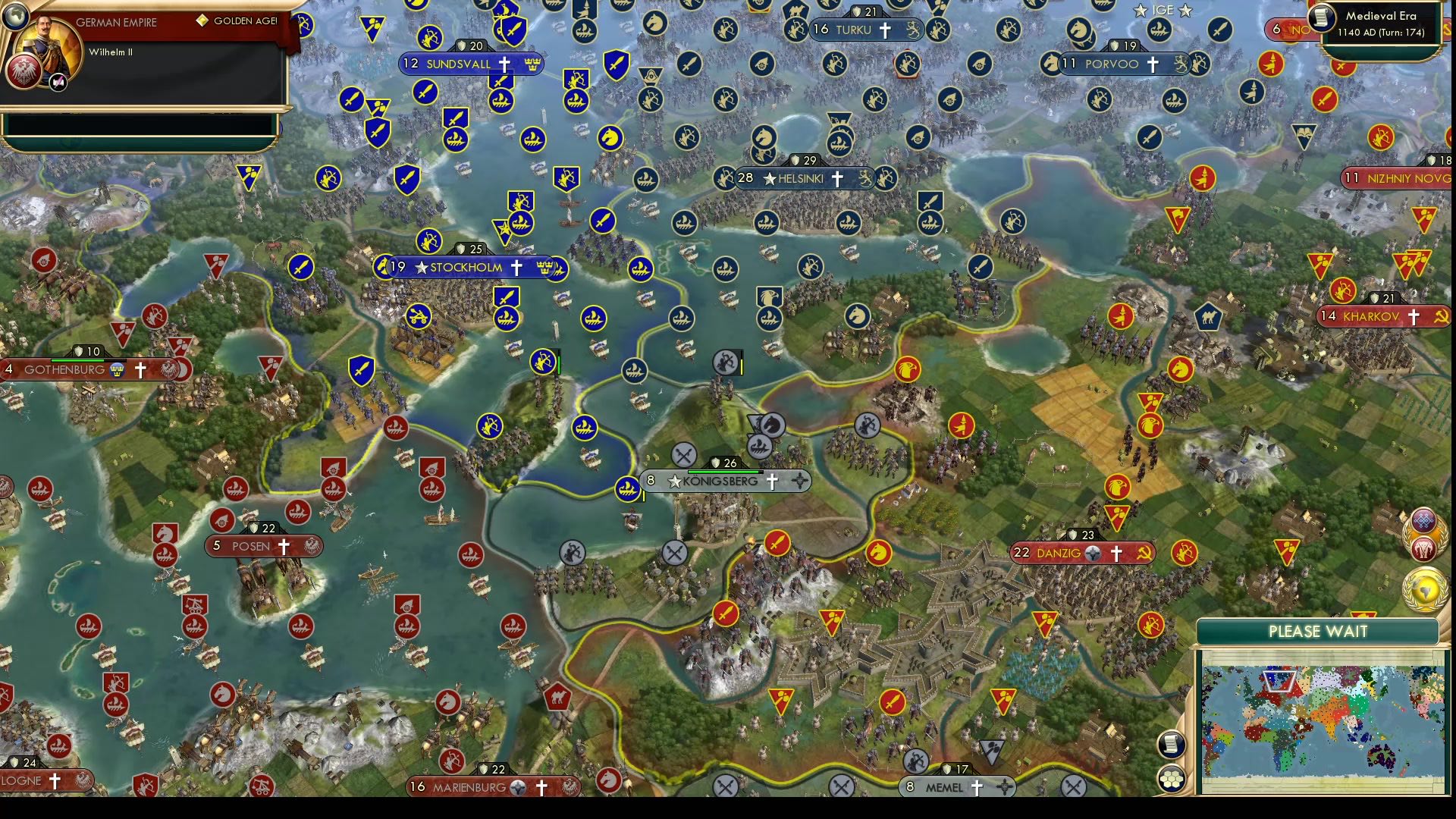 CBR In-Game Screenshot of Strong towards the weak, weak towards the strong.