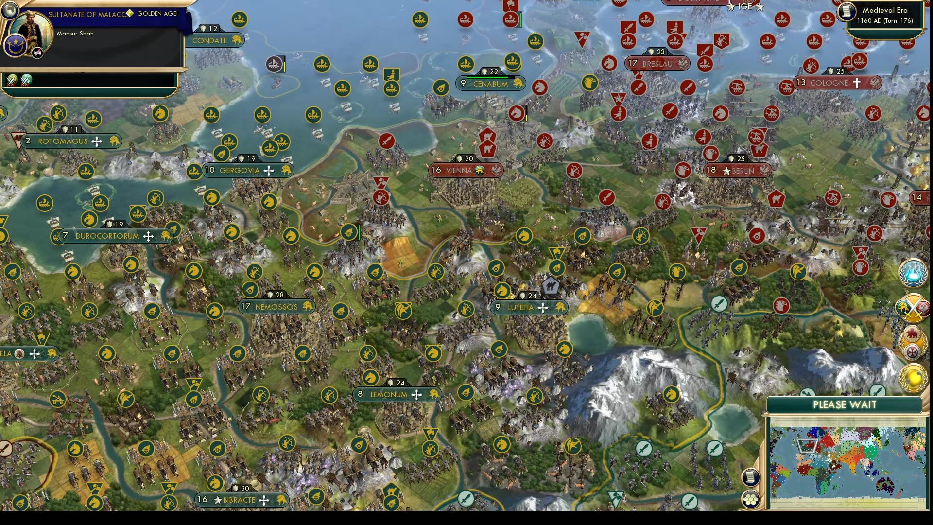 CBR In-Game Screenshot of Asterix in shambles