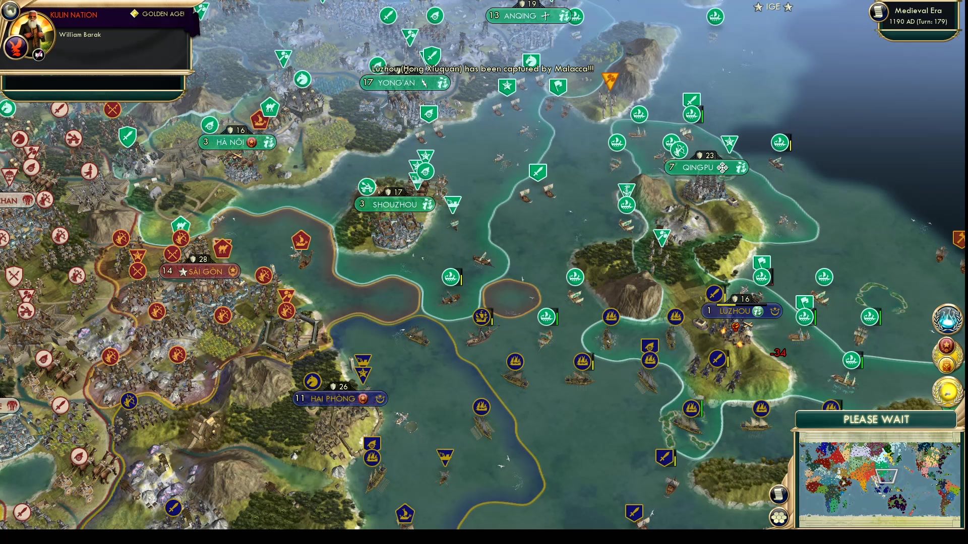 CBR In-Game Screenshot of Unpredictable war