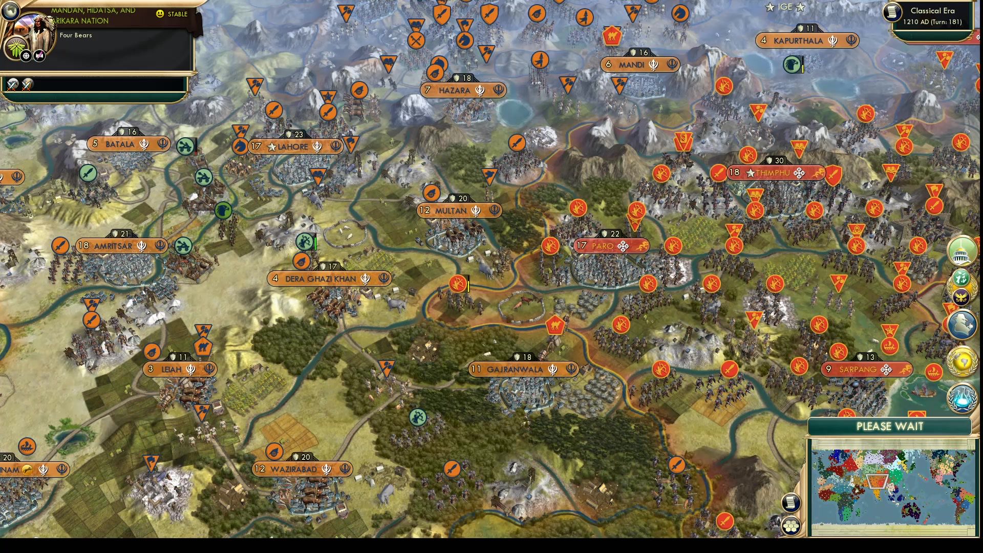 CBR In-Game Screenshot of The Bows of Multan-and-Paro