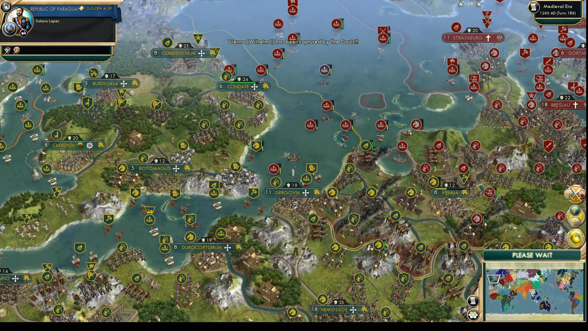 CBR In-Game Screenshot of Boars and Eagles