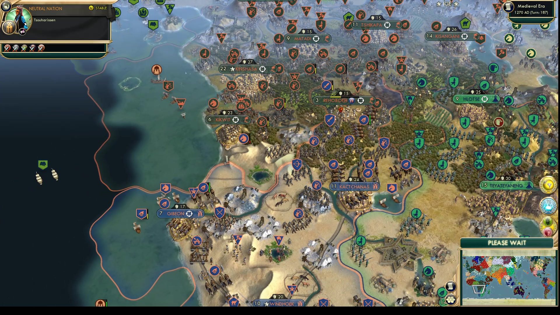 CBR In-Game Screenshot of Zaire We Go