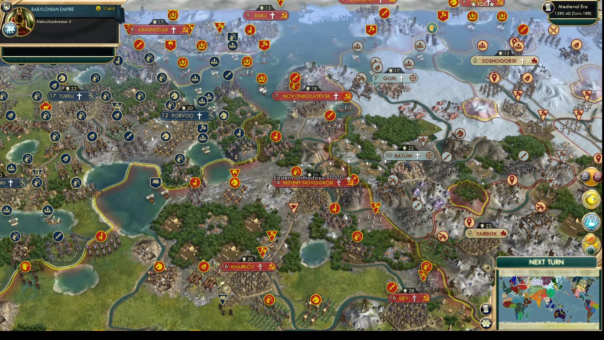 CBR In-Game Screenshot of Folklore, Soviets, Saints and Georgia