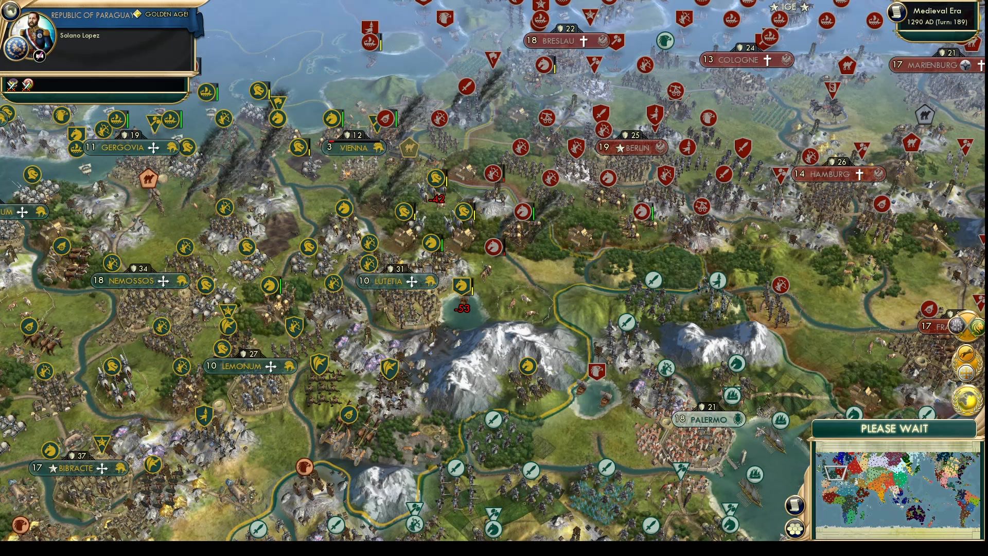 CBR In-Game Screenshot of The Green War Machine