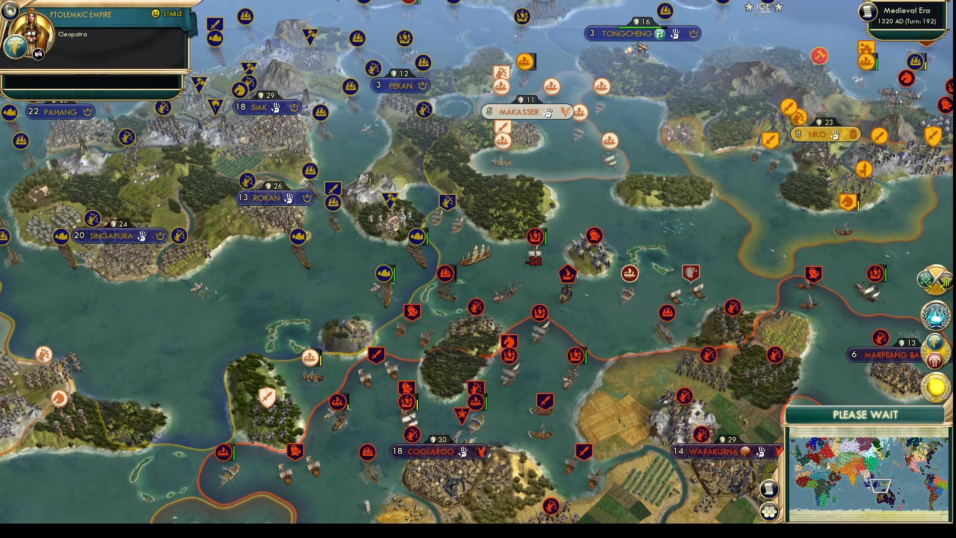 CBR In-Game Screenshot of Incendiary Islands