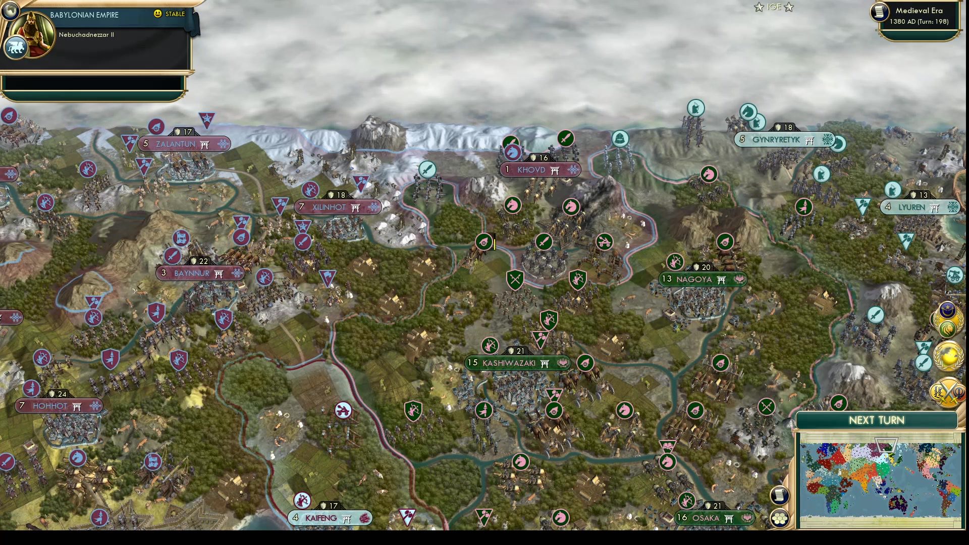 CBR In-Game Screenshot of Fringe Invasion