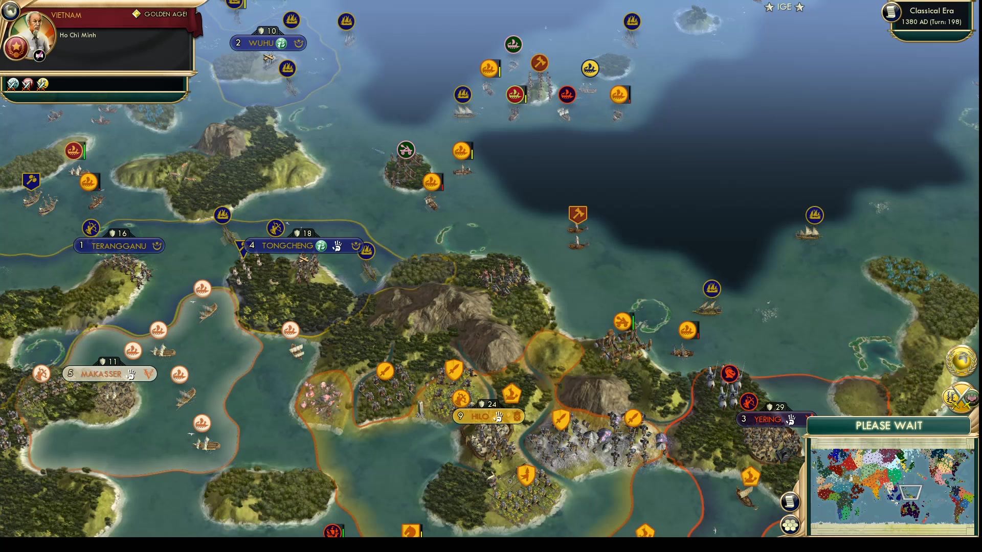 CBR In-Game Screenshot of Micronesian Melee