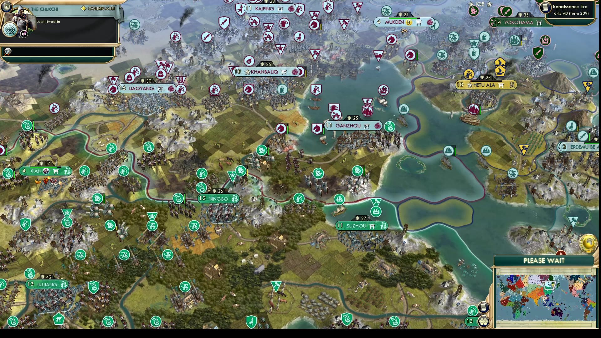 CBR In-Game Screenshot of That Land War In Asia