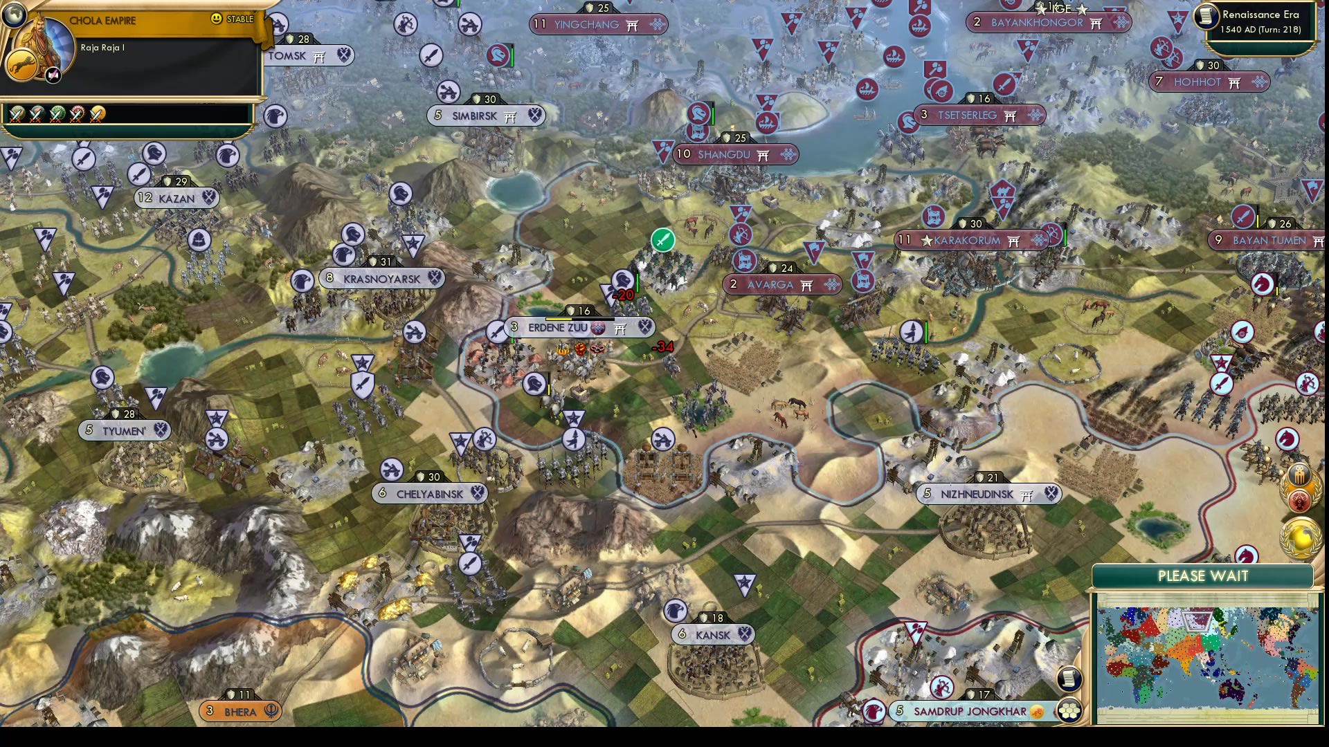 CBR In-Game Screenshot of Razing Bran