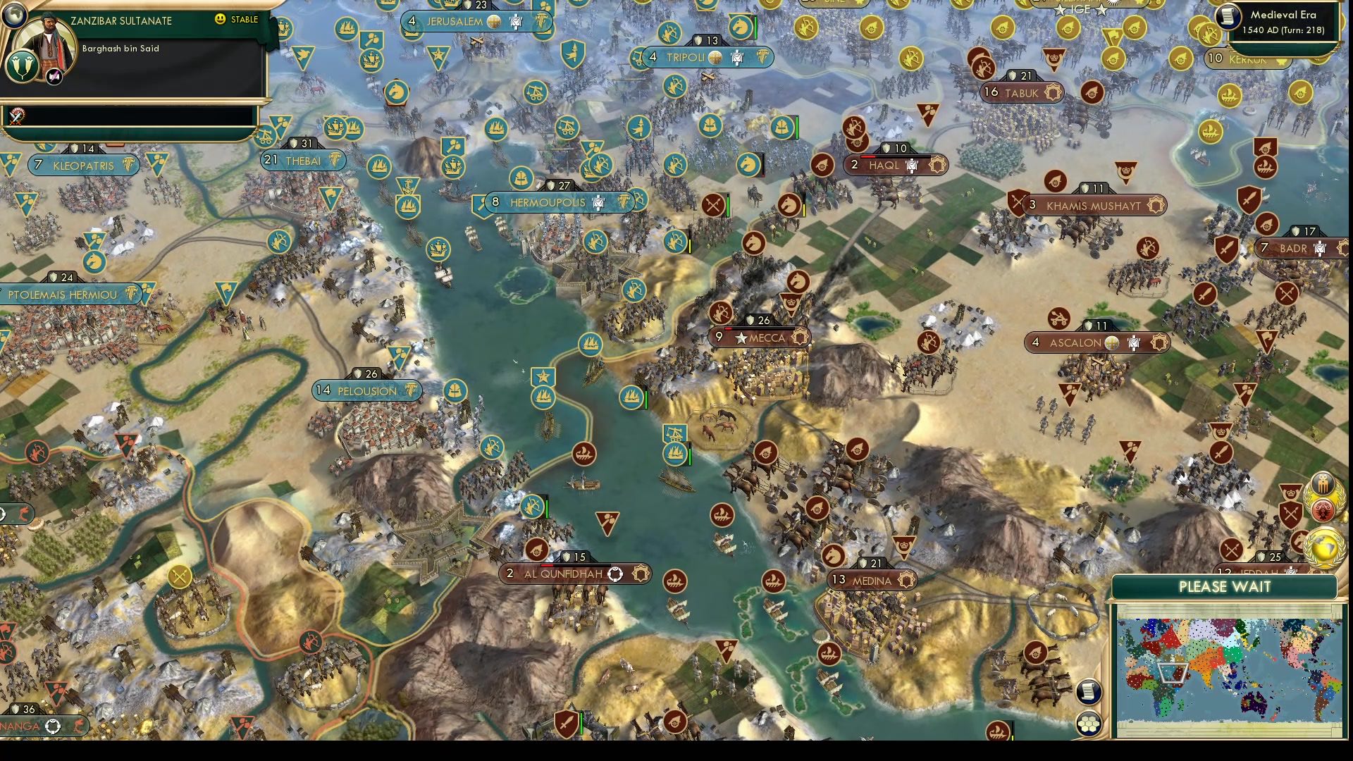 CBR In-Game Screenshot of A Ponderous Hajj