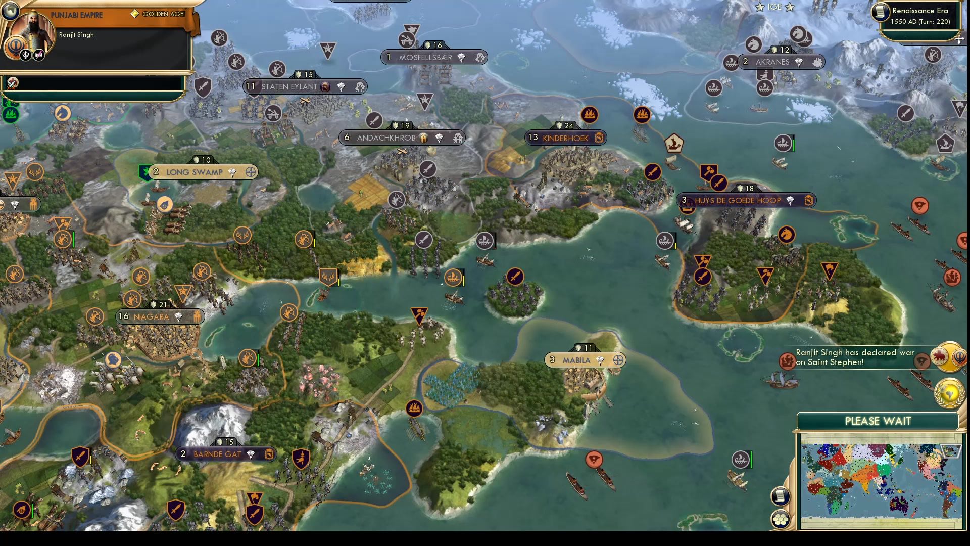 CBR In-Game Screenshot of Mosfellbaer In The Middle