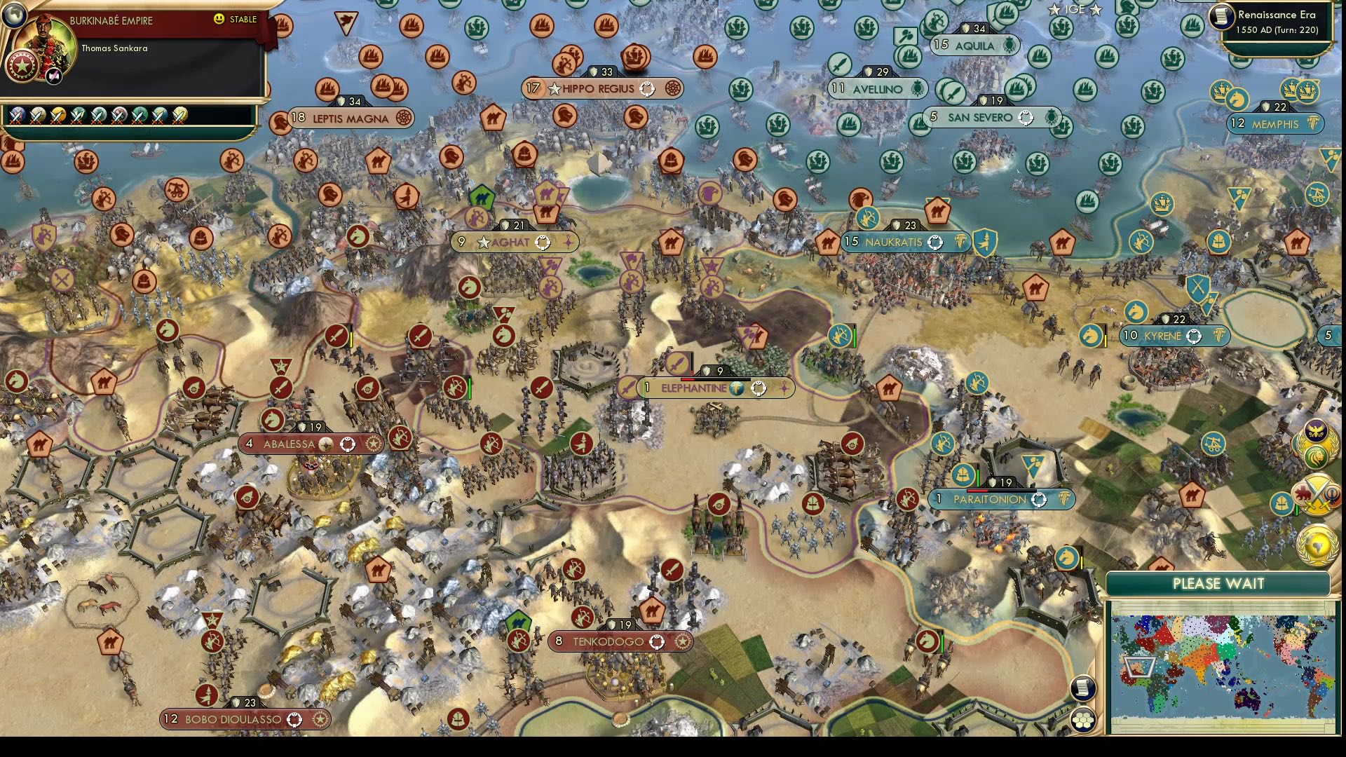 CBR In-Game Screenshot of Agog, Agape, Aghat