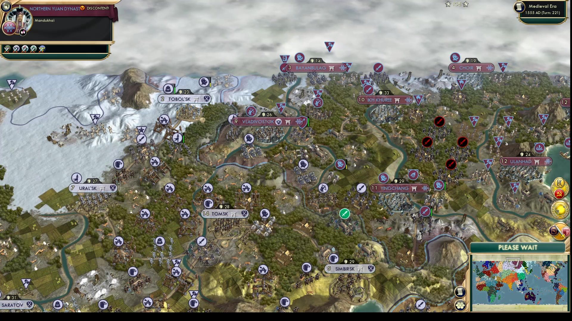 CBR In-Game Screenshot of Siberian Tradition