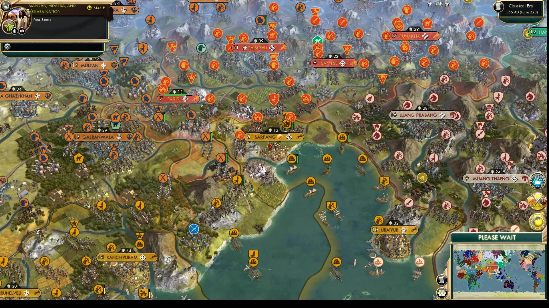 CBR In-Game Screenshot of Hunger Sarpangs