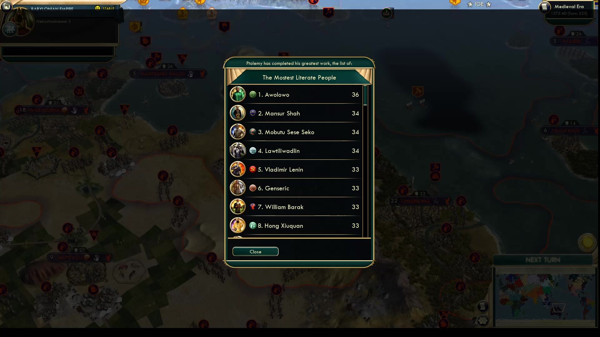 CBR In-Game Screenshot of So Why All The Chariots!?