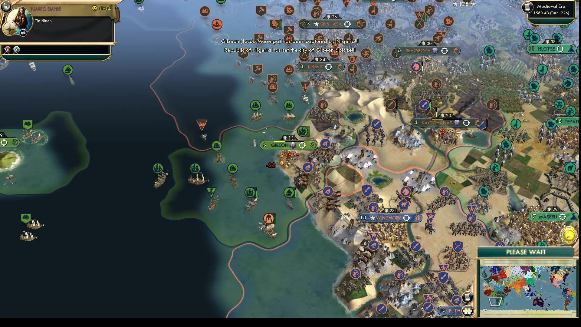 CBR In-Game Screenshot of Gib Peace A Chance