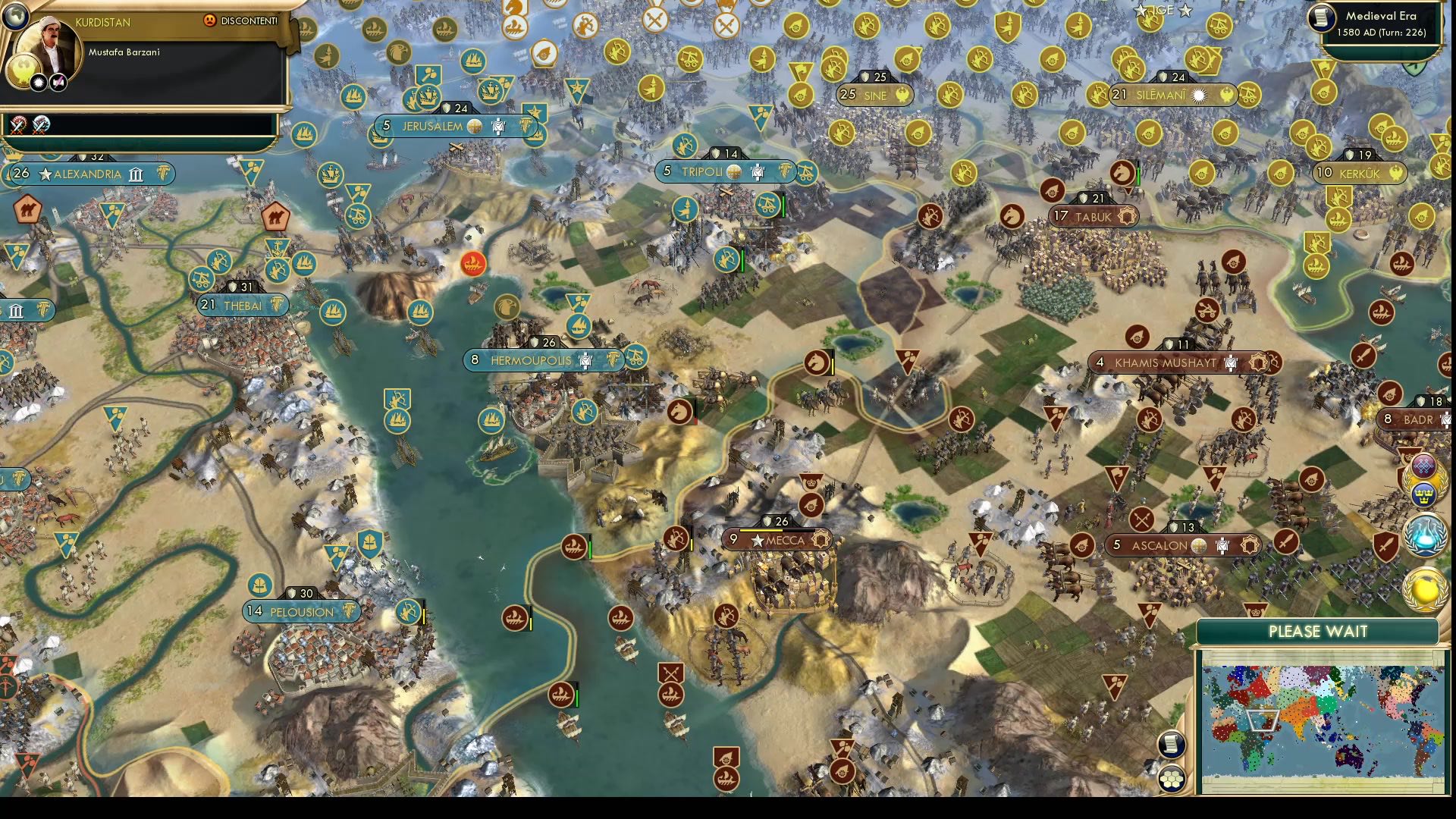 CBR In-Game Screenshot of Hejaz Hands