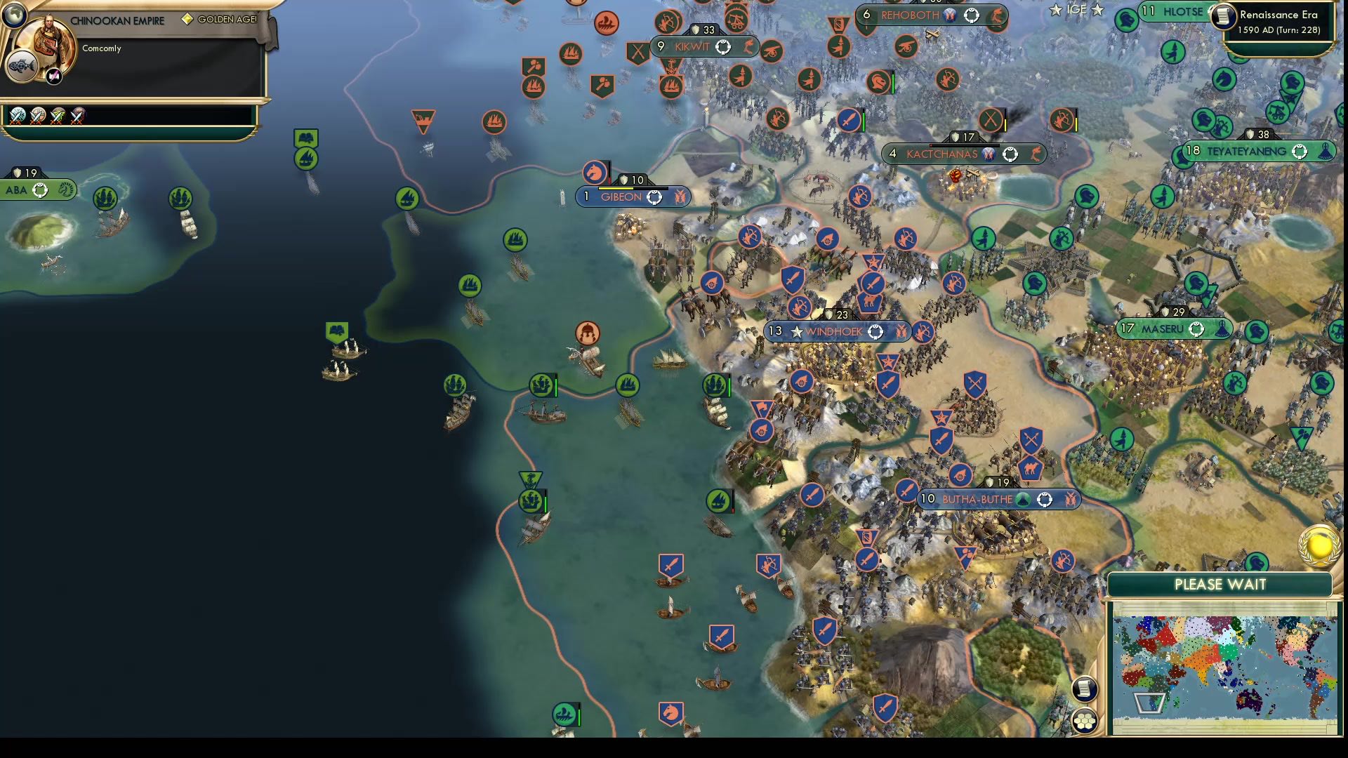 CBR In-Game Screenshot of Mobuto, Sails Unfurled