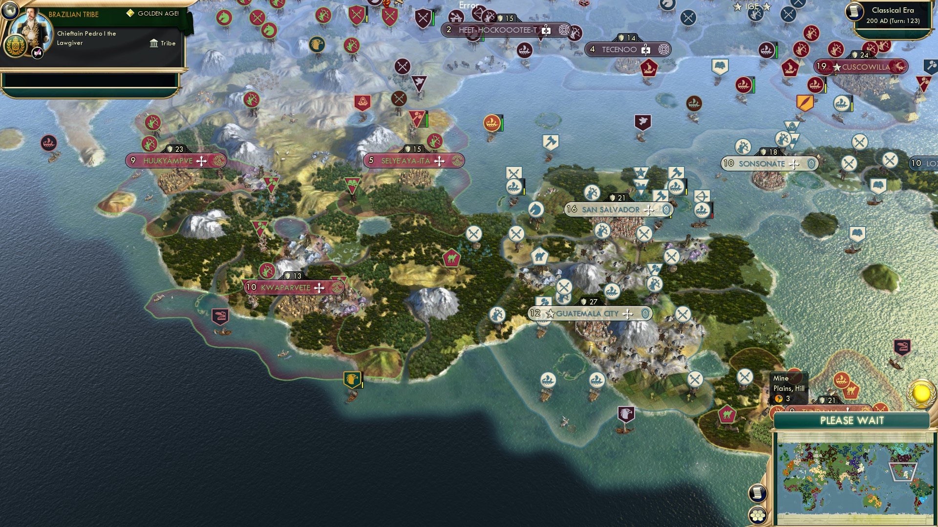 CBR In-Game Screenshot of Centering the Episode