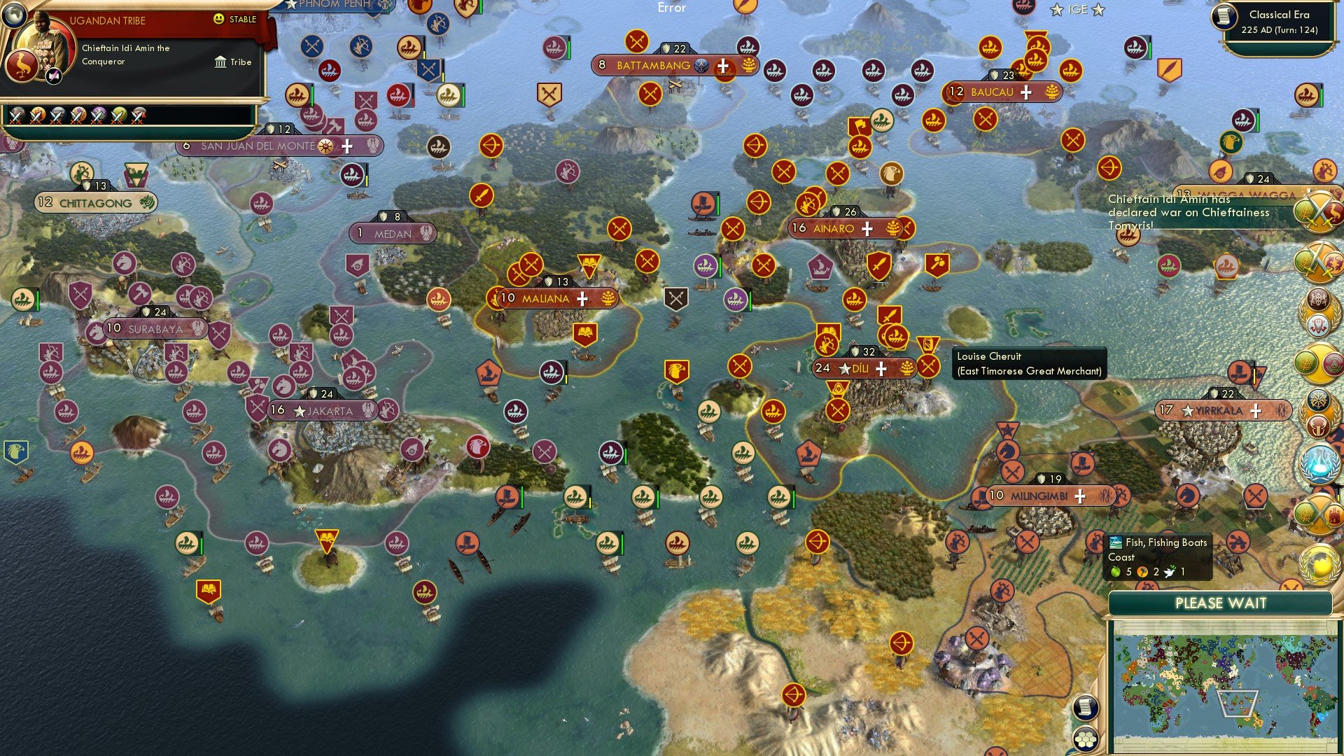 CBR In-Game Screenshot of Demure in Díli:CBR Fashion Show And Geopolitical Talk