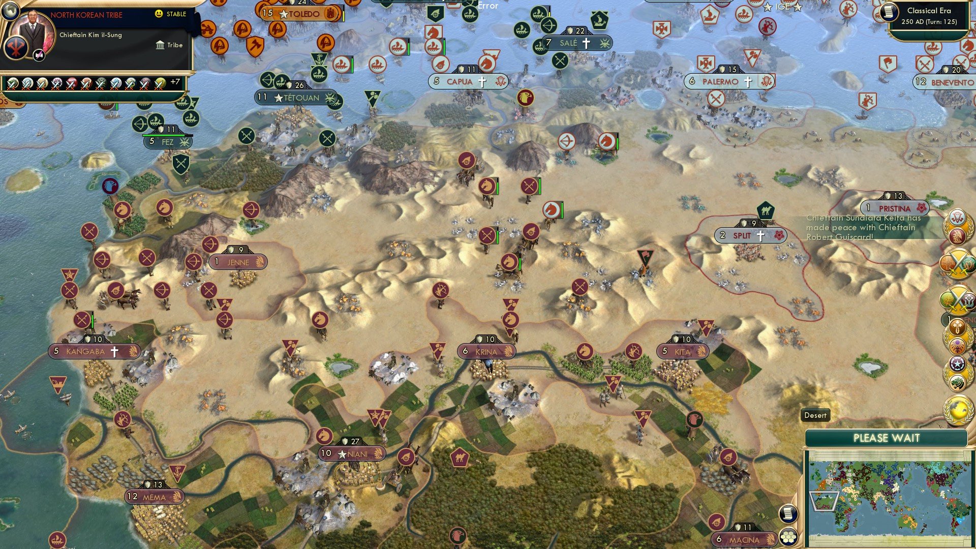 CBR In-Game Screenshot of Peace of Sand