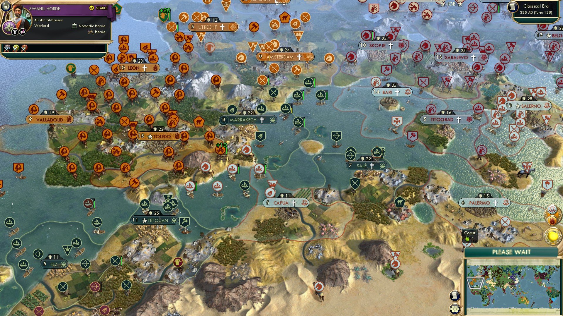 CBR In-Game Screenshot of Four Legged Stand Off