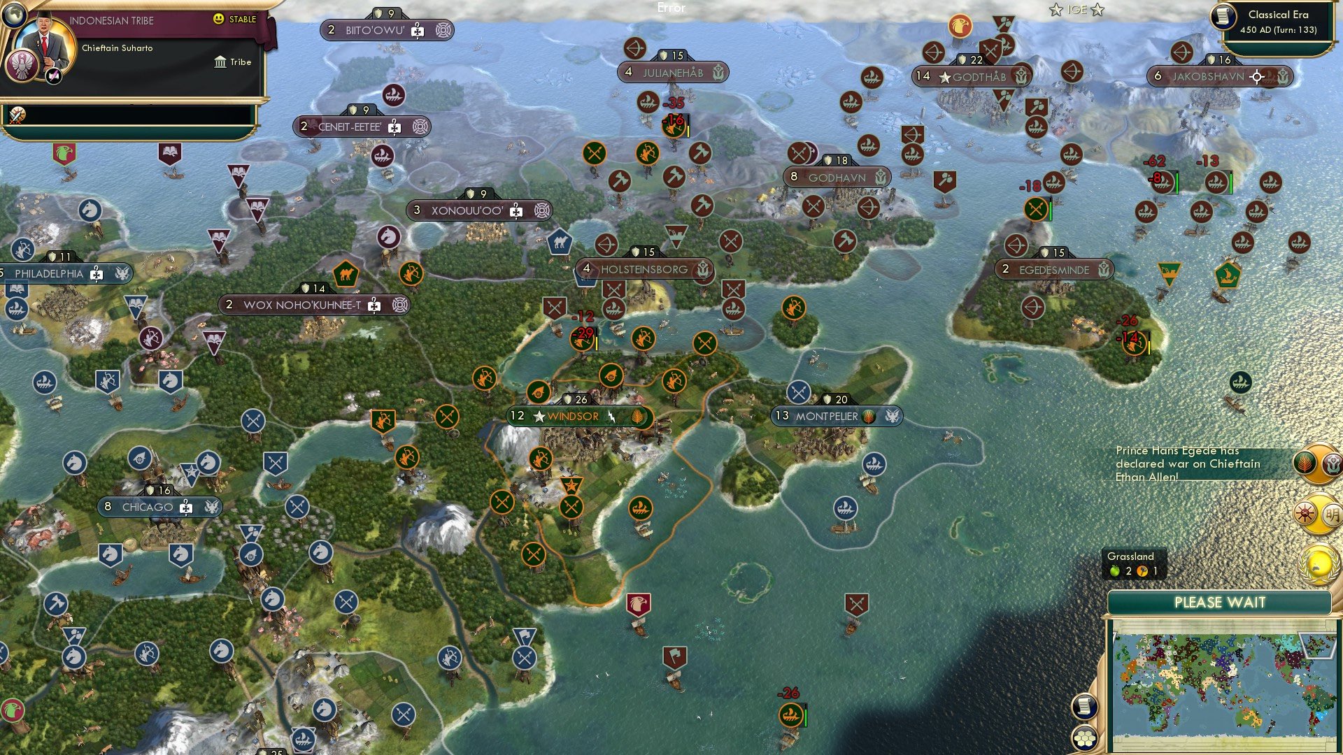 CBR In-Game Screenshot of A Green Land Grab at Vermont
