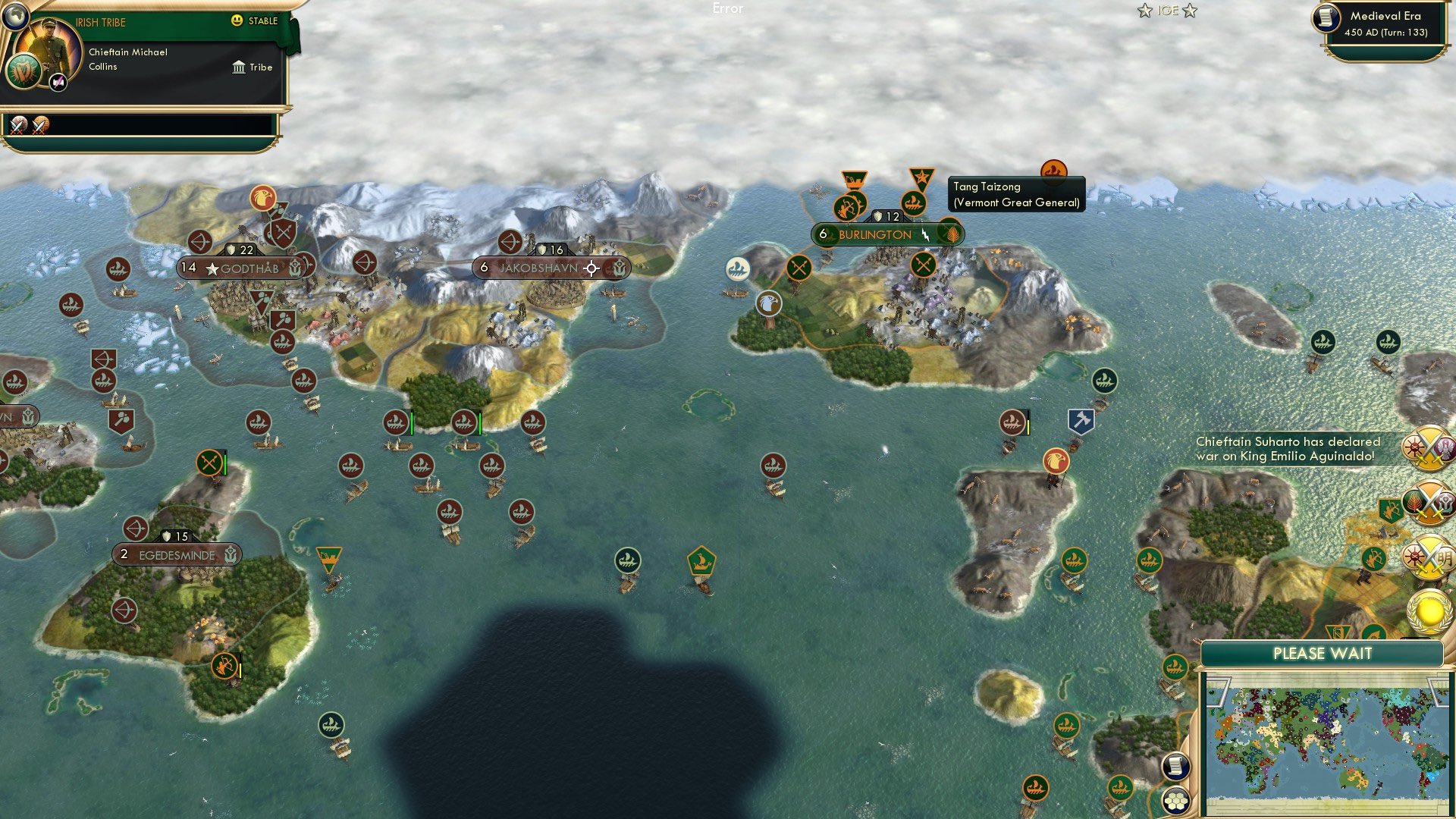 CBR In-Game Screenshot of Song of Ice and Tang