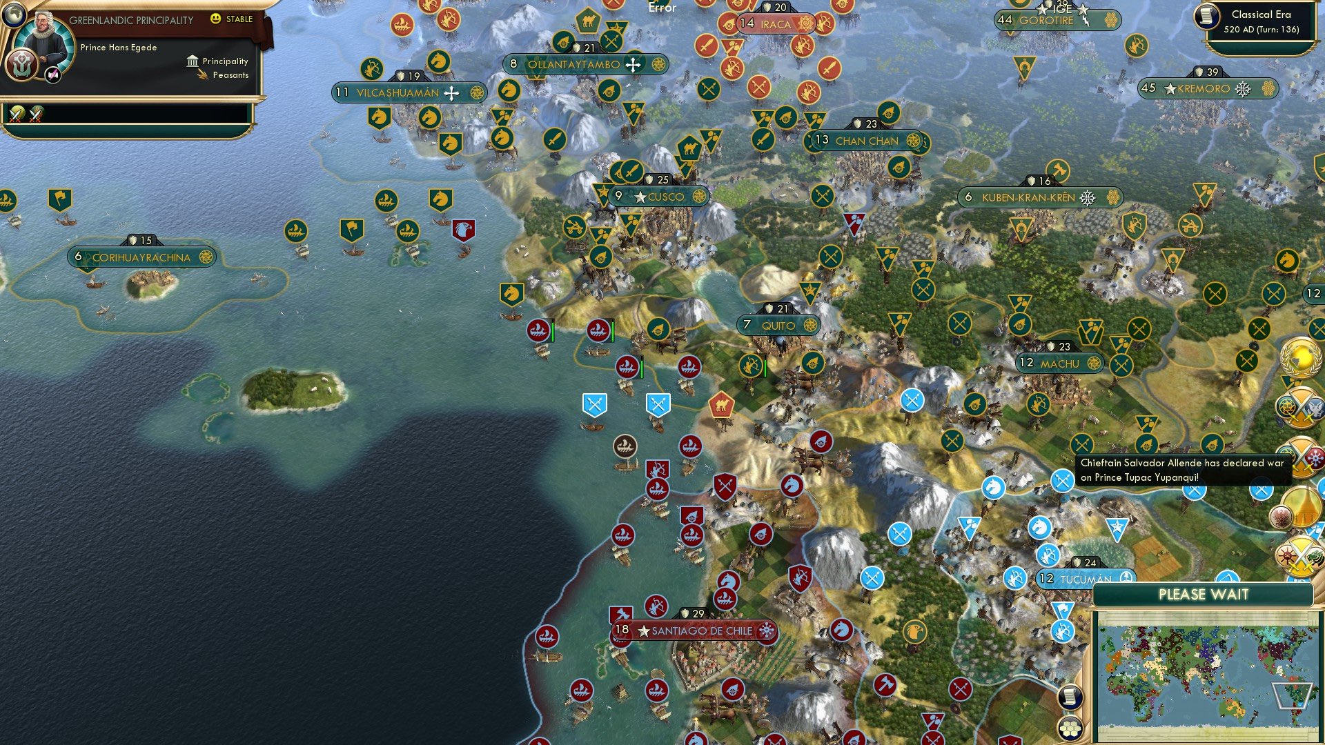 CBR In-Game Screenshot of A Chilly Wind Comes In