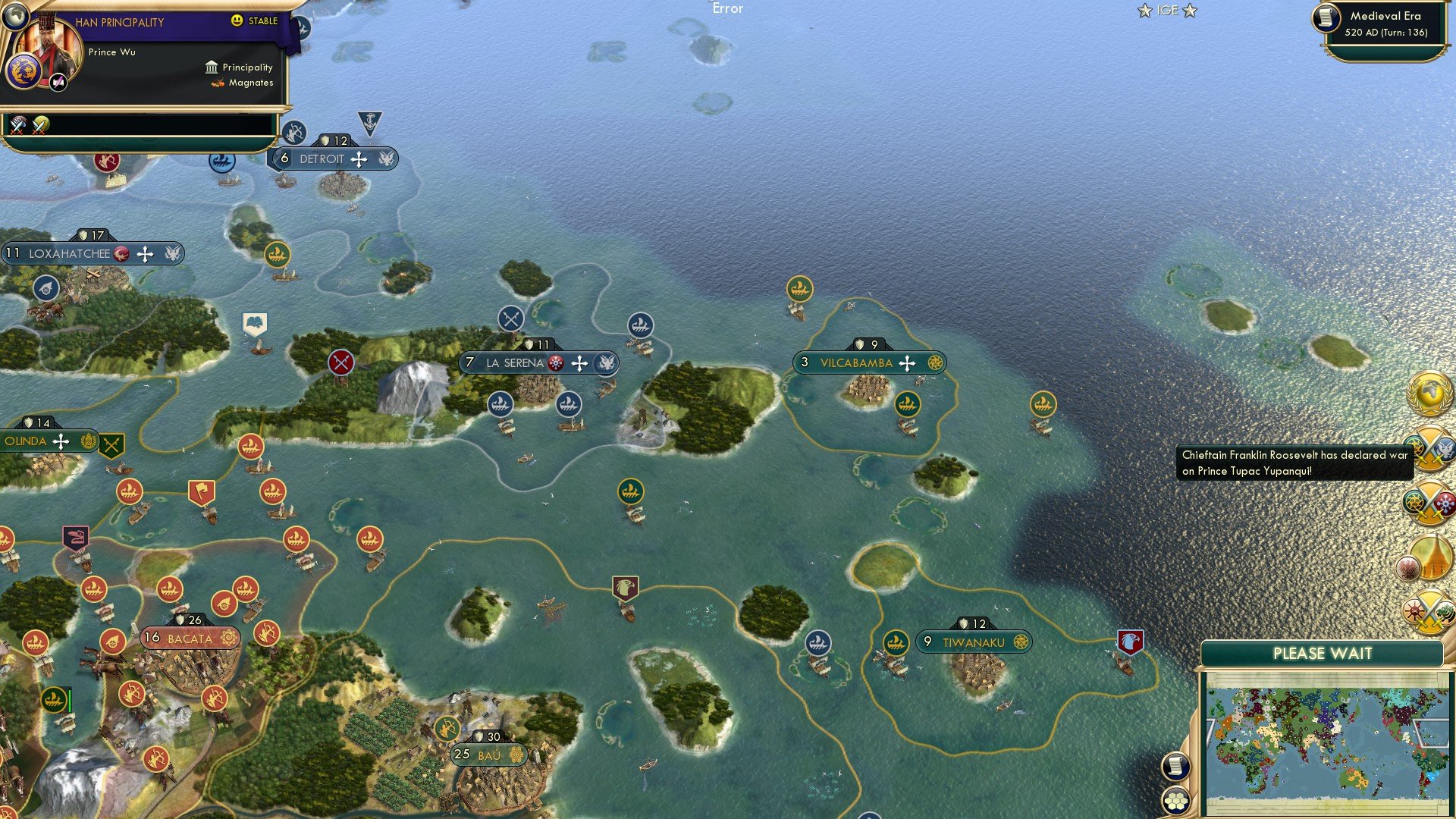 CBR In-Game Screenshot of Stop the La Bamba!