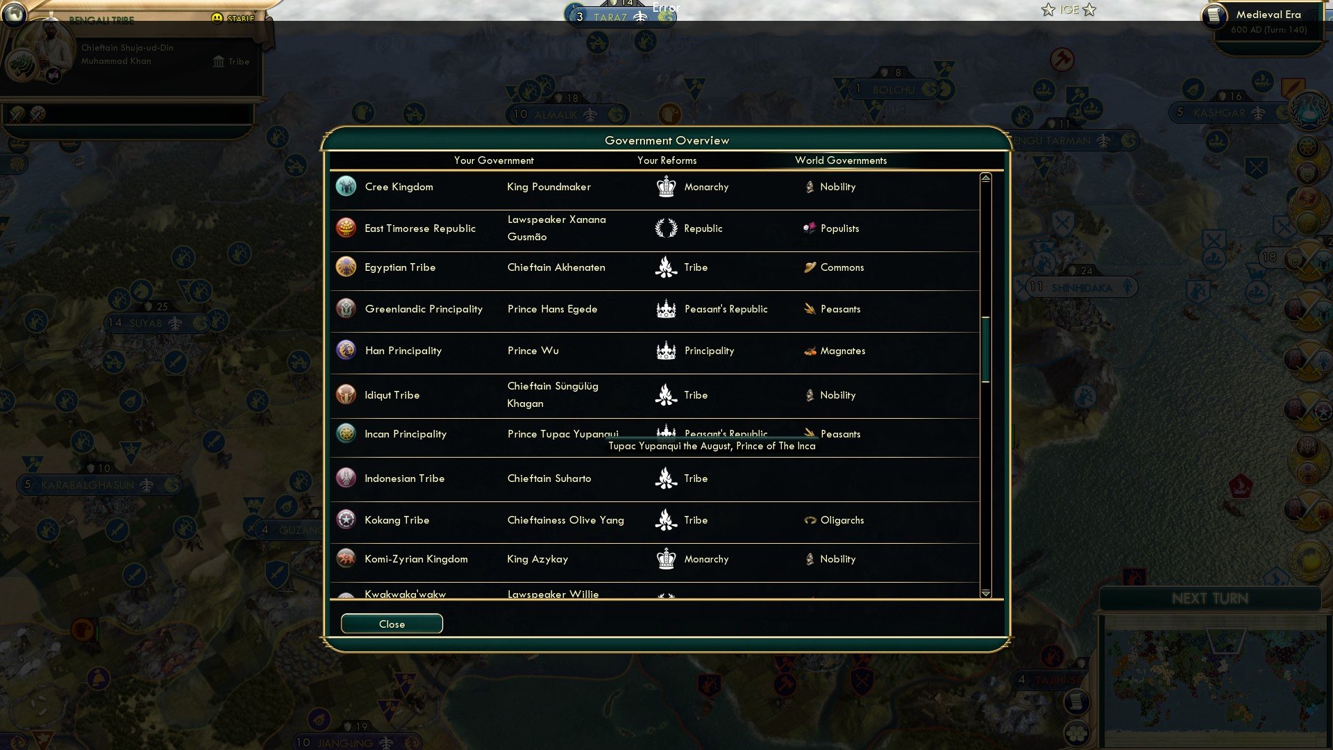 CBR In-Game Screenshot of 30