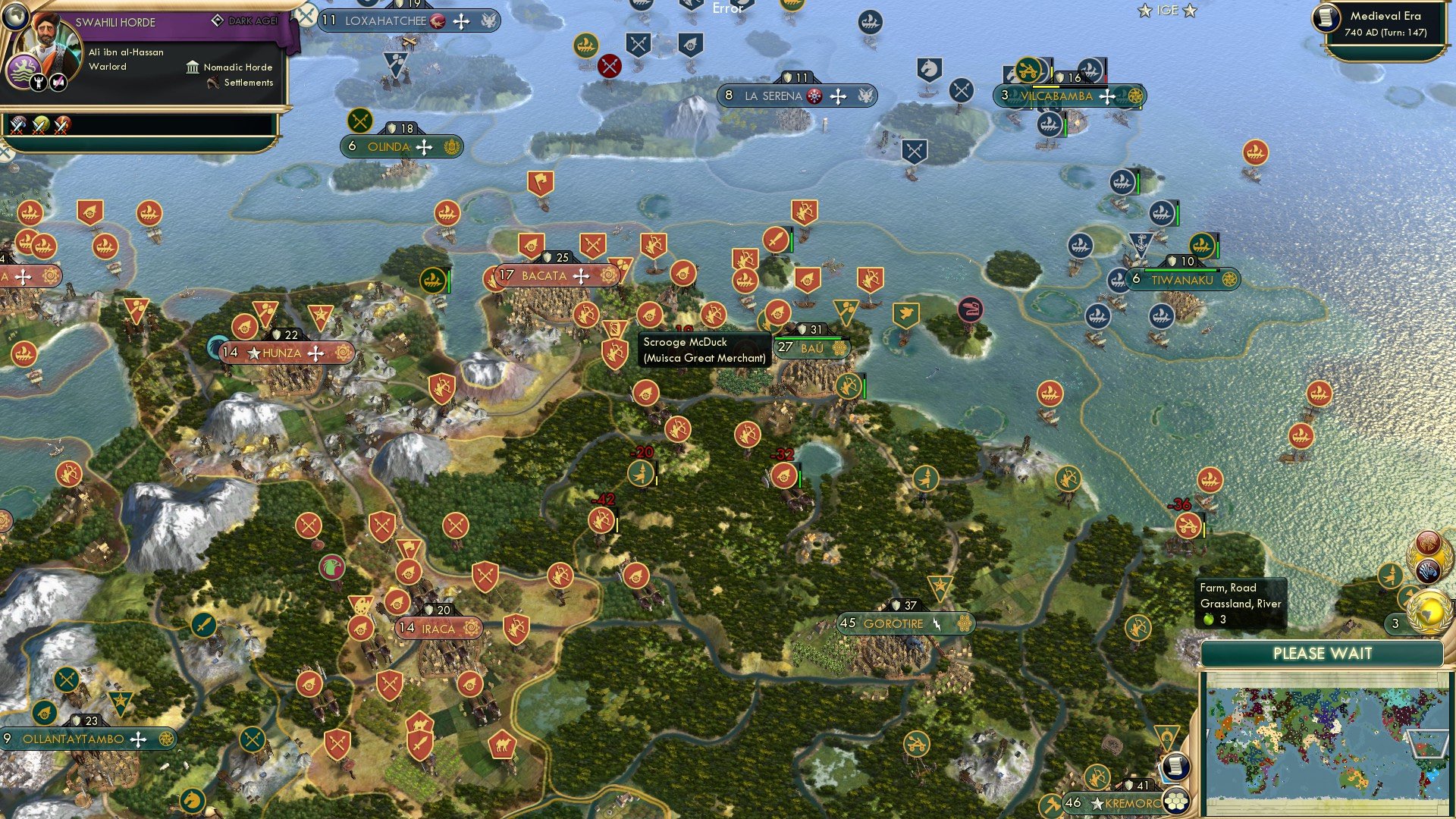 CBR In-Game Screenshot of Baú Down to Me