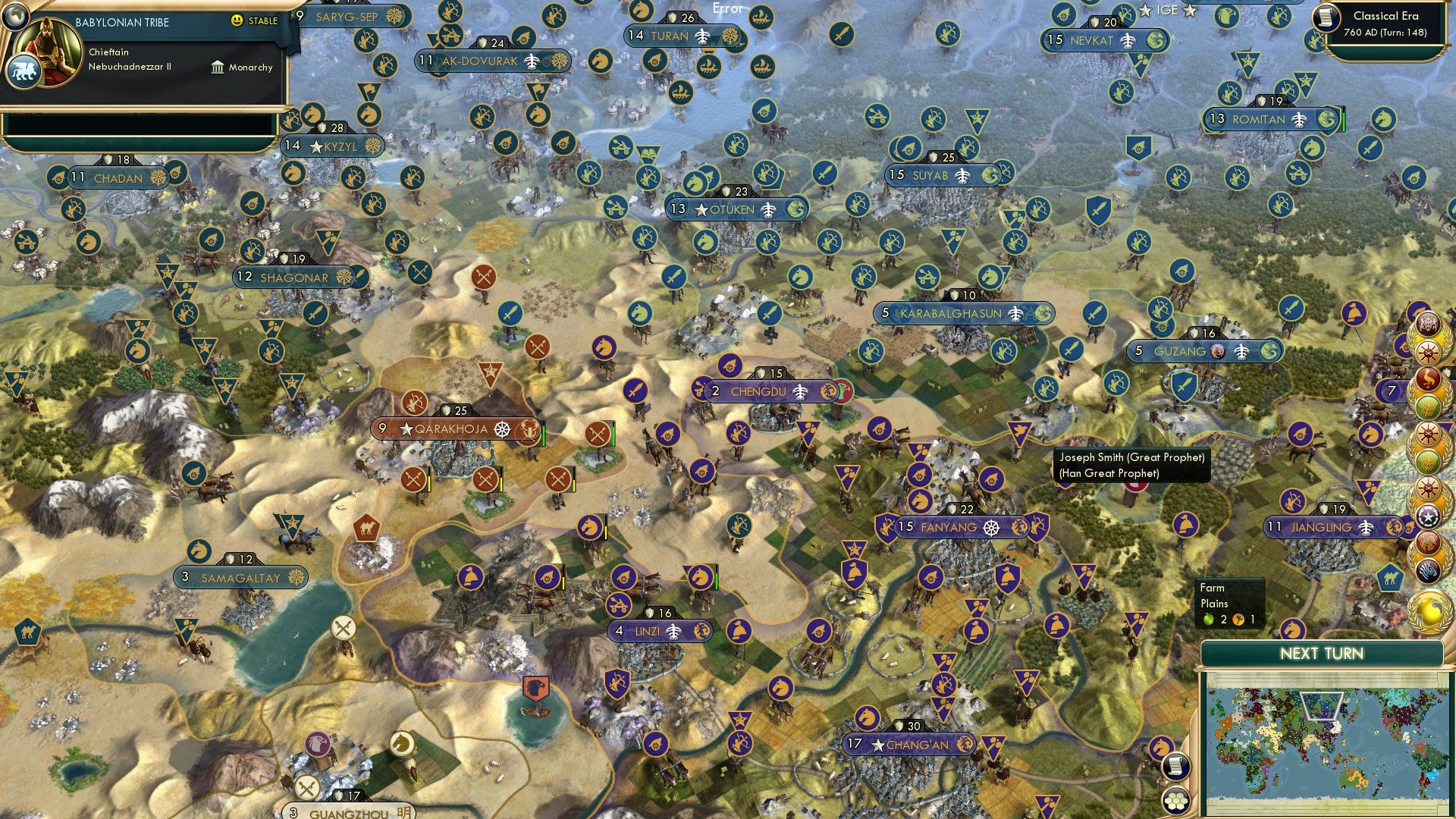 CBR In-Game Screenshot of I’m Sungulug Khagan, Get Me Out of Here!