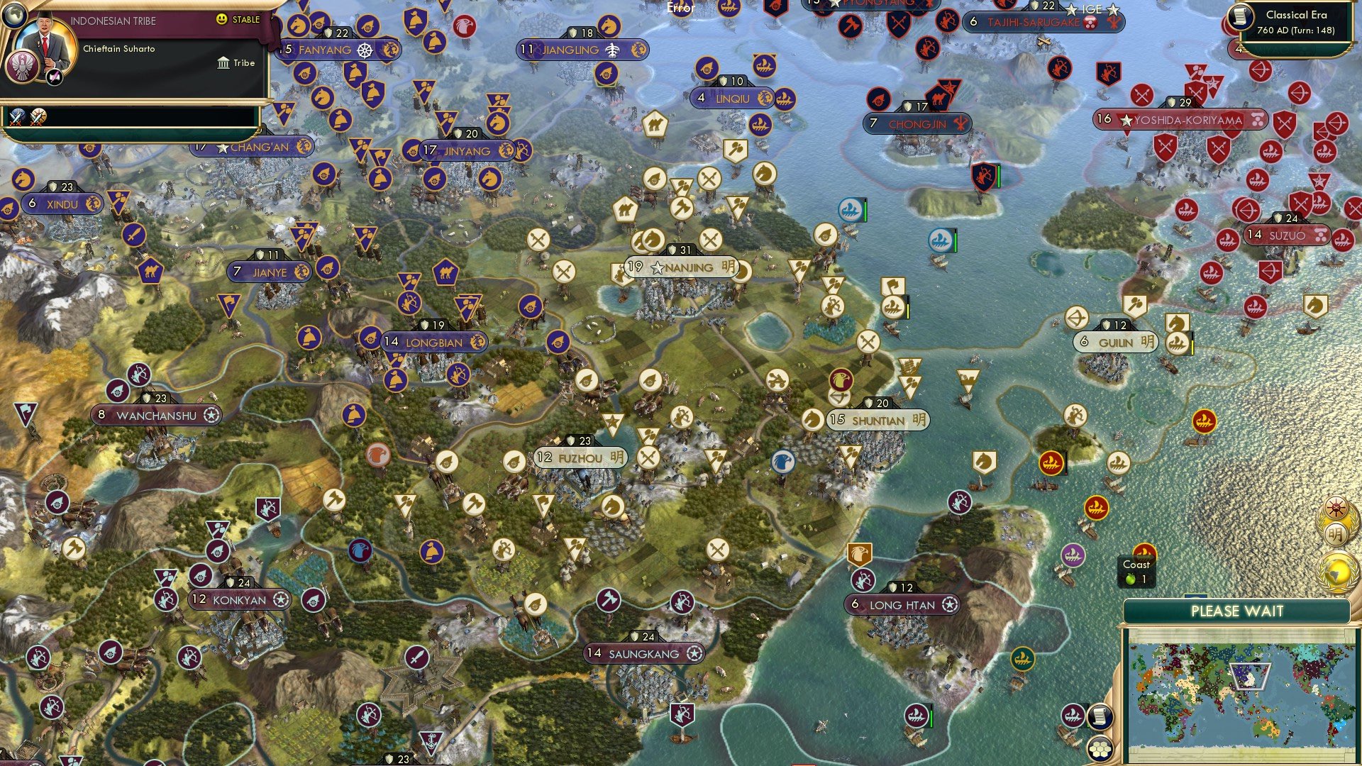 CBR In-Game Screenshot of Mingling