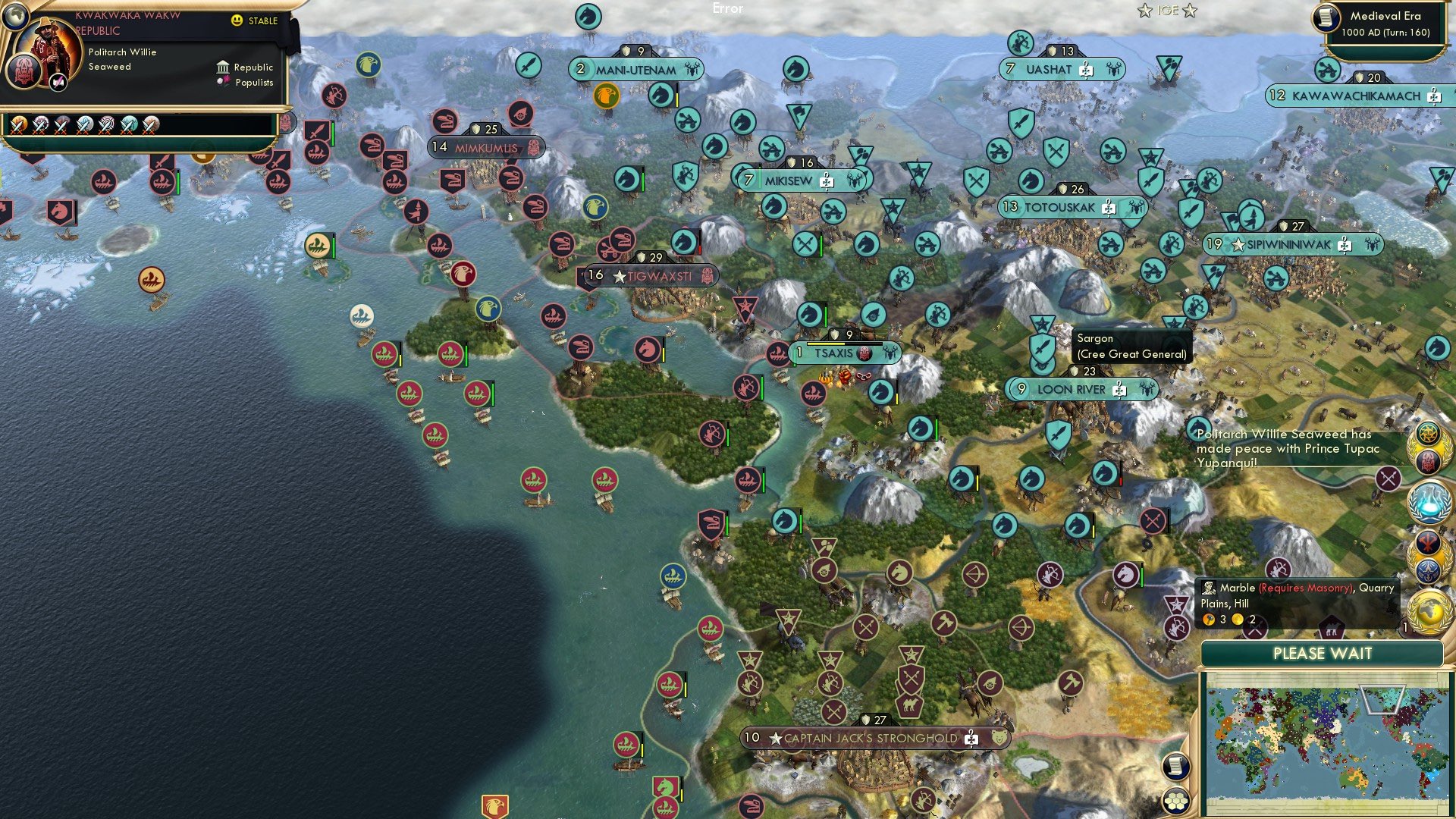 CBR In-Game Screenshot of Waka Waka!