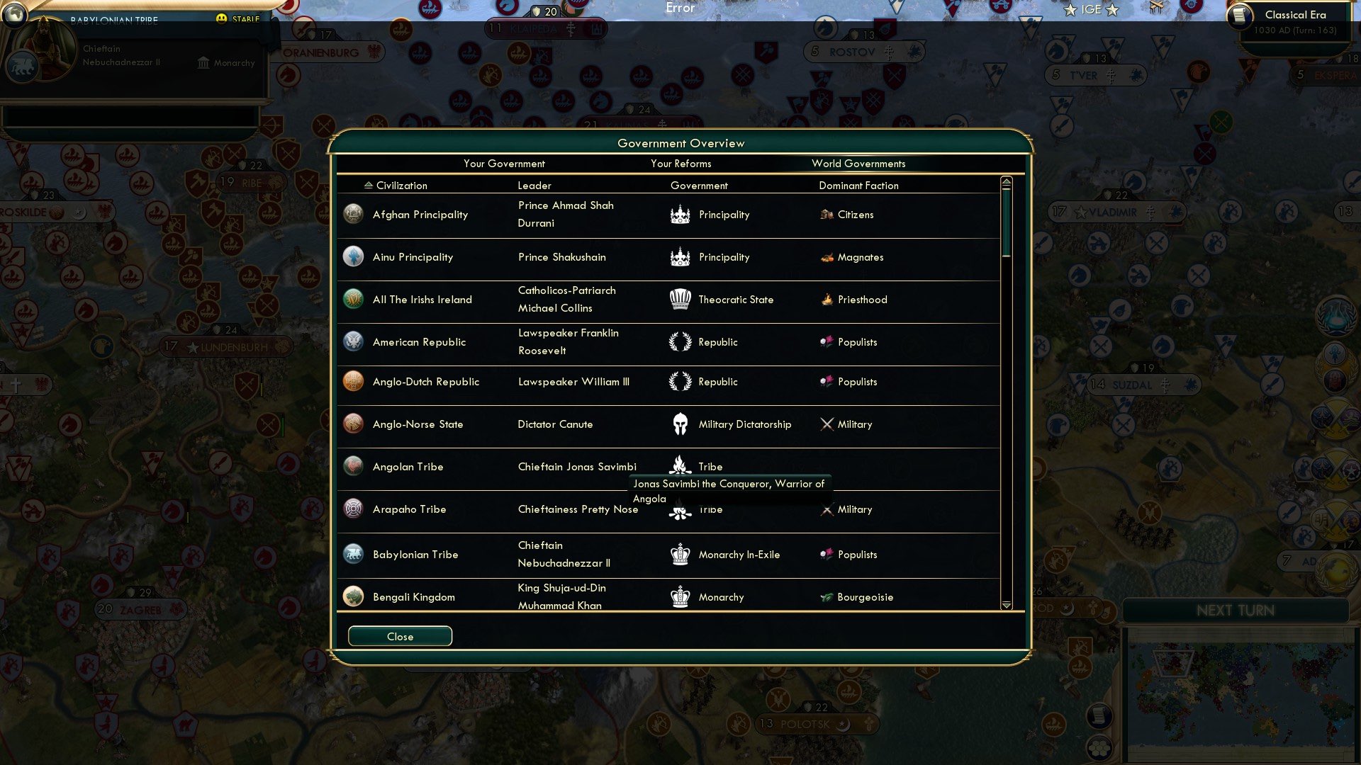 CBR In-Game Screenshot of Govs 1: I’m just following my Call of Duty: Black Ops II