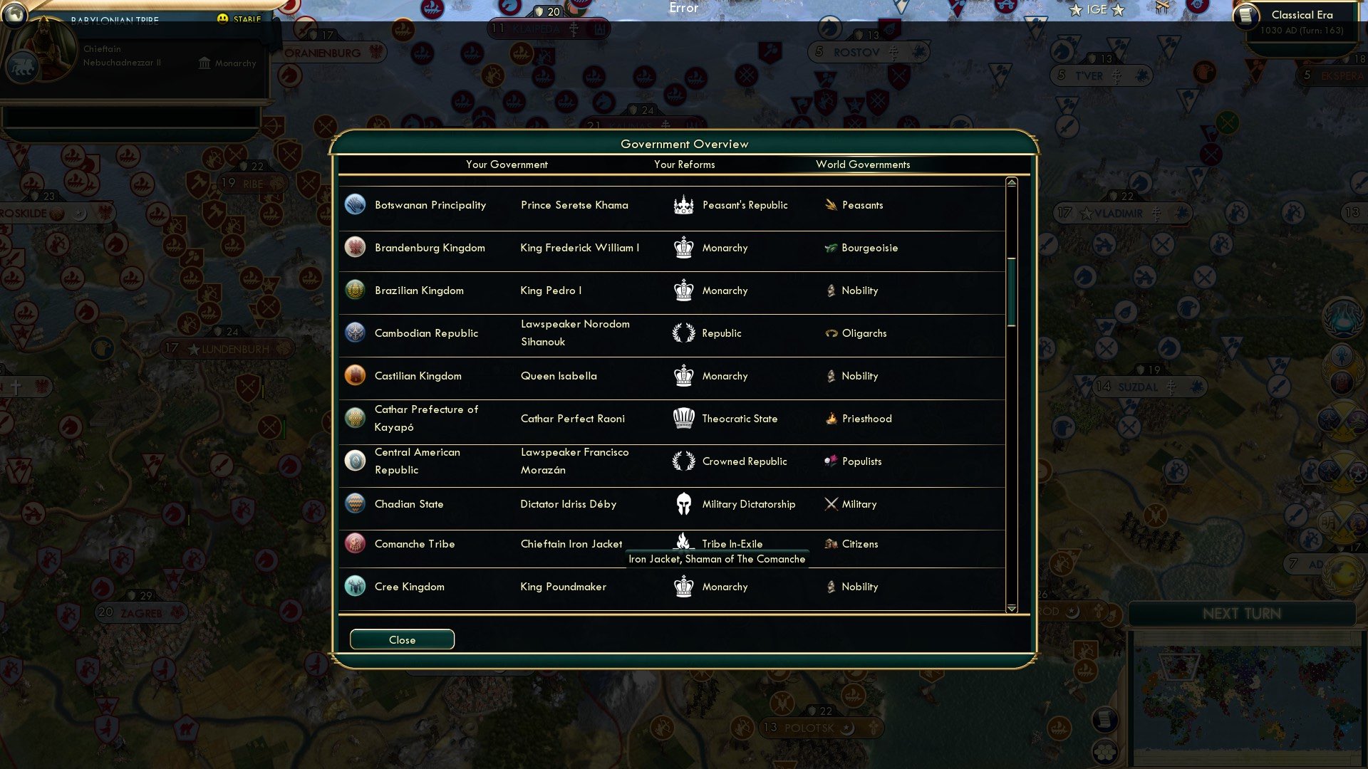 CBR In-Game Screenshot of Govs 2: Ironed Jacket