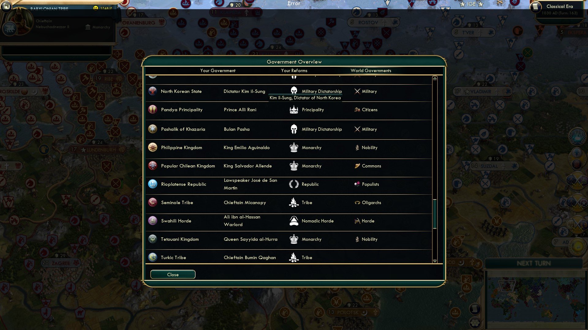 CBR In-Game Screenshot of Govs 4: Sea Nomads