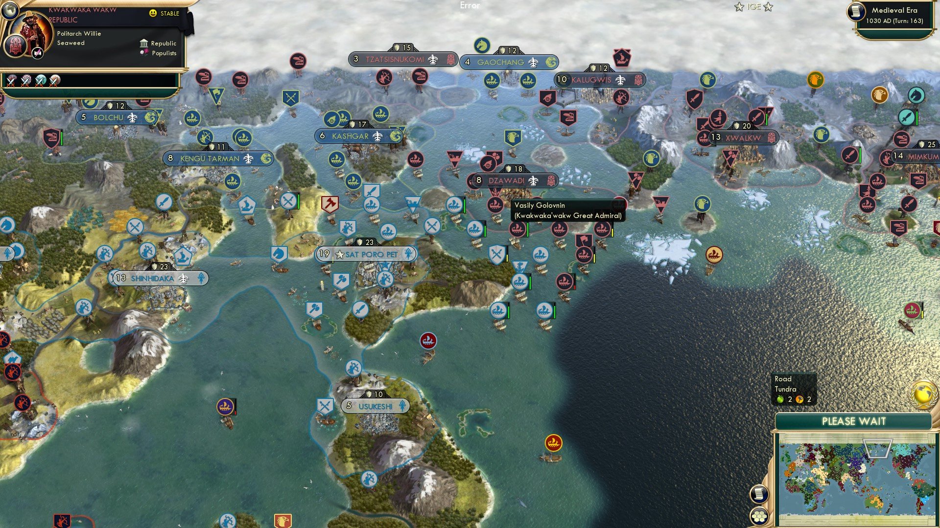 CBR In-Game Screenshot of Google, “Golovnin Incident”