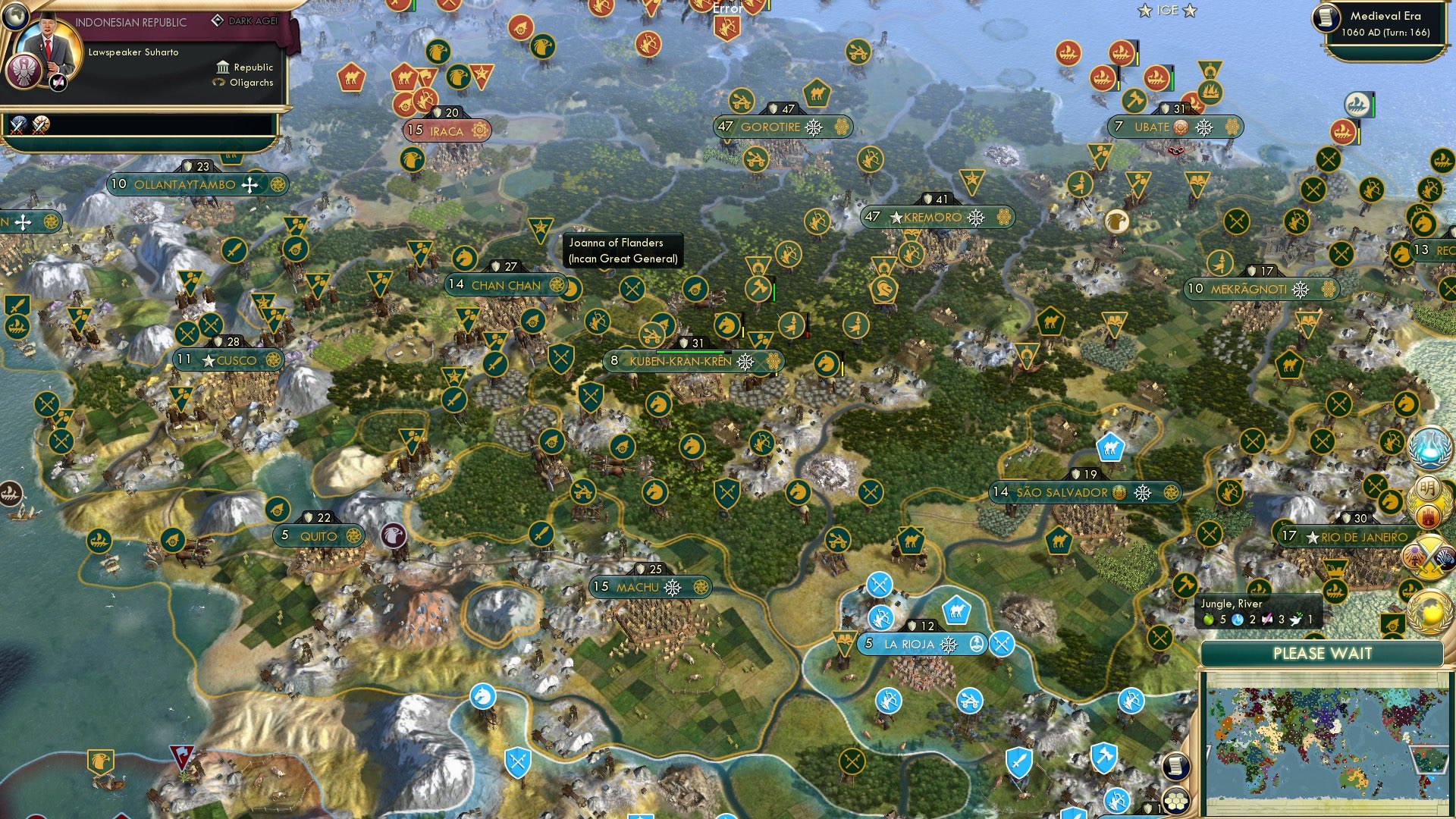 CBR In-Game Screenshot of The Green, the Gold, and the Bold