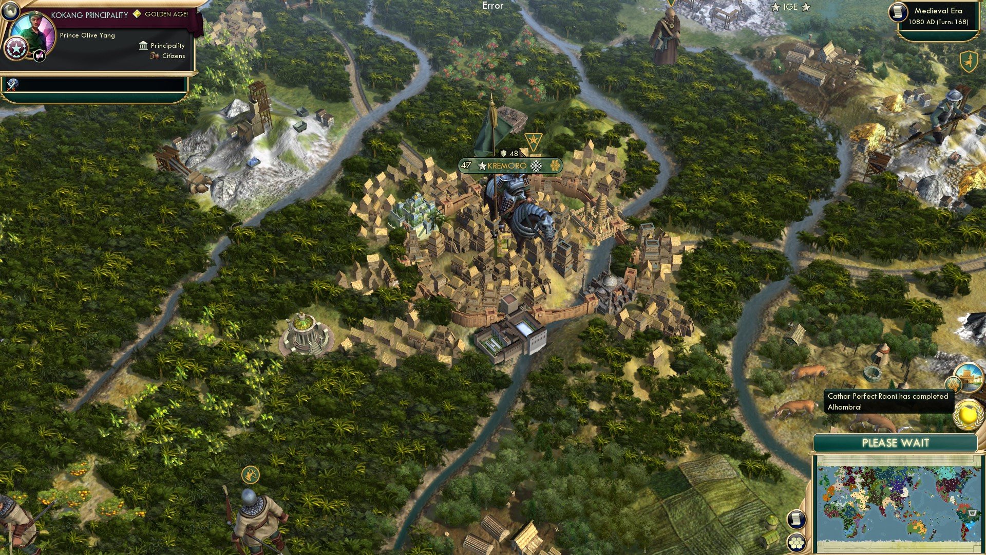 CBR In-Game Screenshot of City of Gold