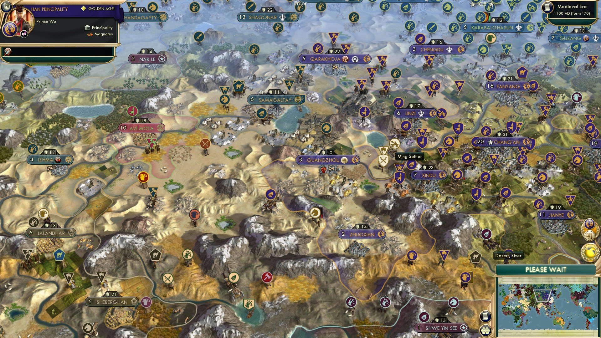 CBR In-Game Screenshot of I guess I’ve got to… HANd it to you!