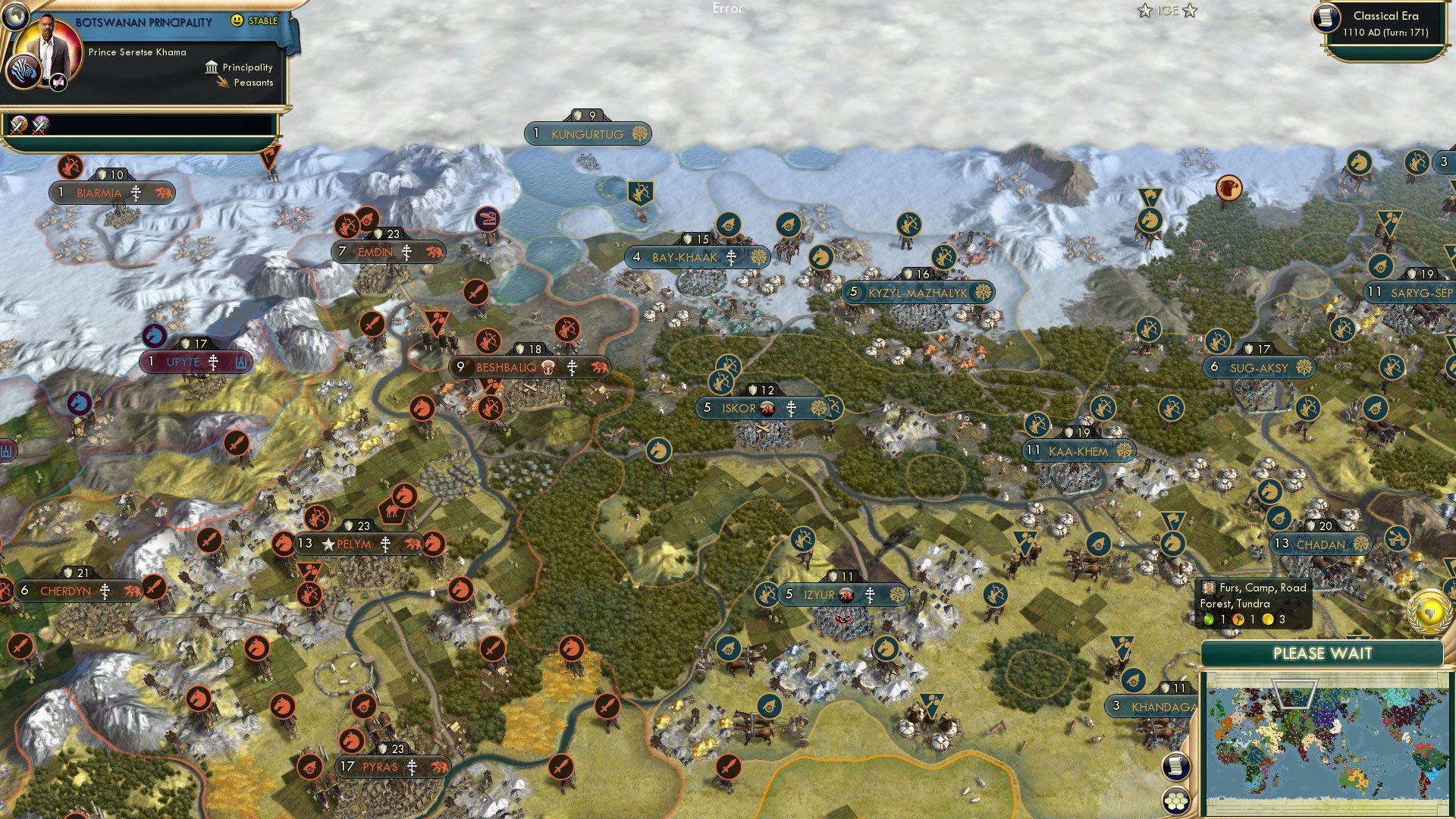 CBR In-Game Screenshot of Tuvan down by the River