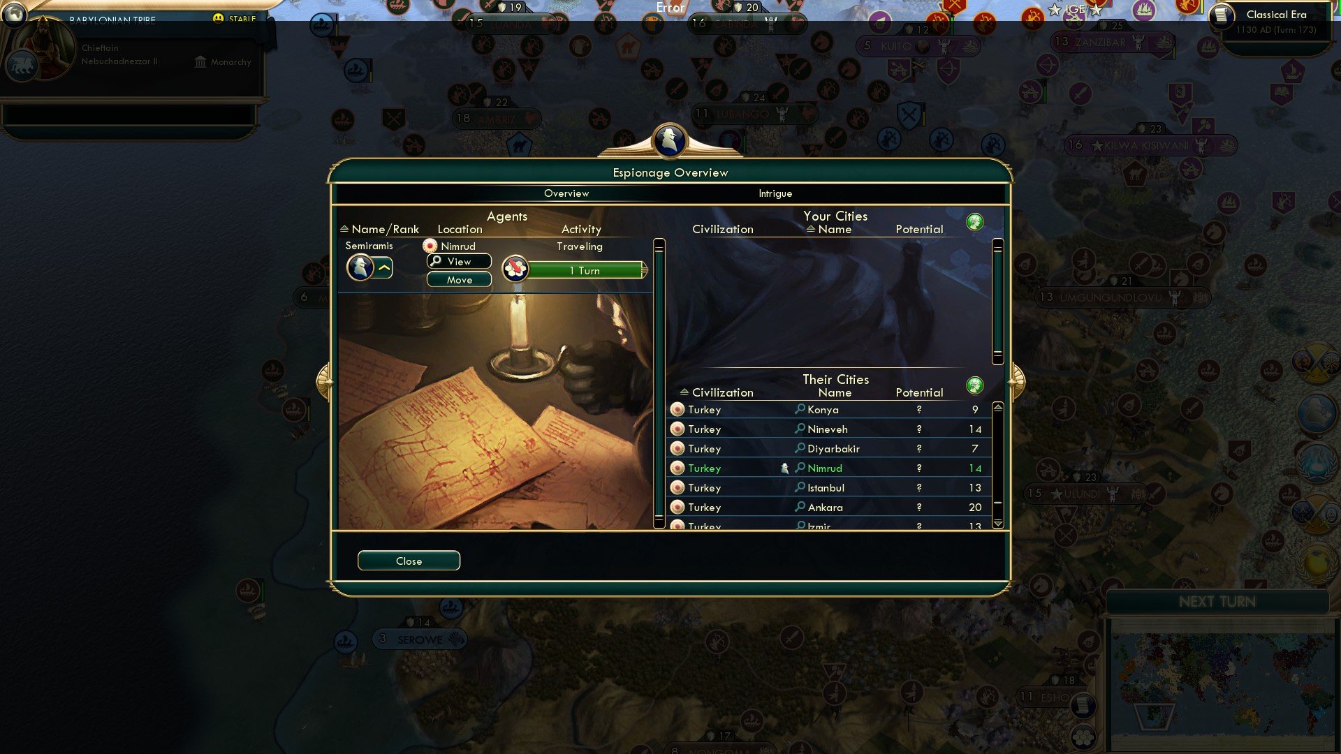 CBR In-Game Screenshot of Curse you, Sammy the Assyrian!