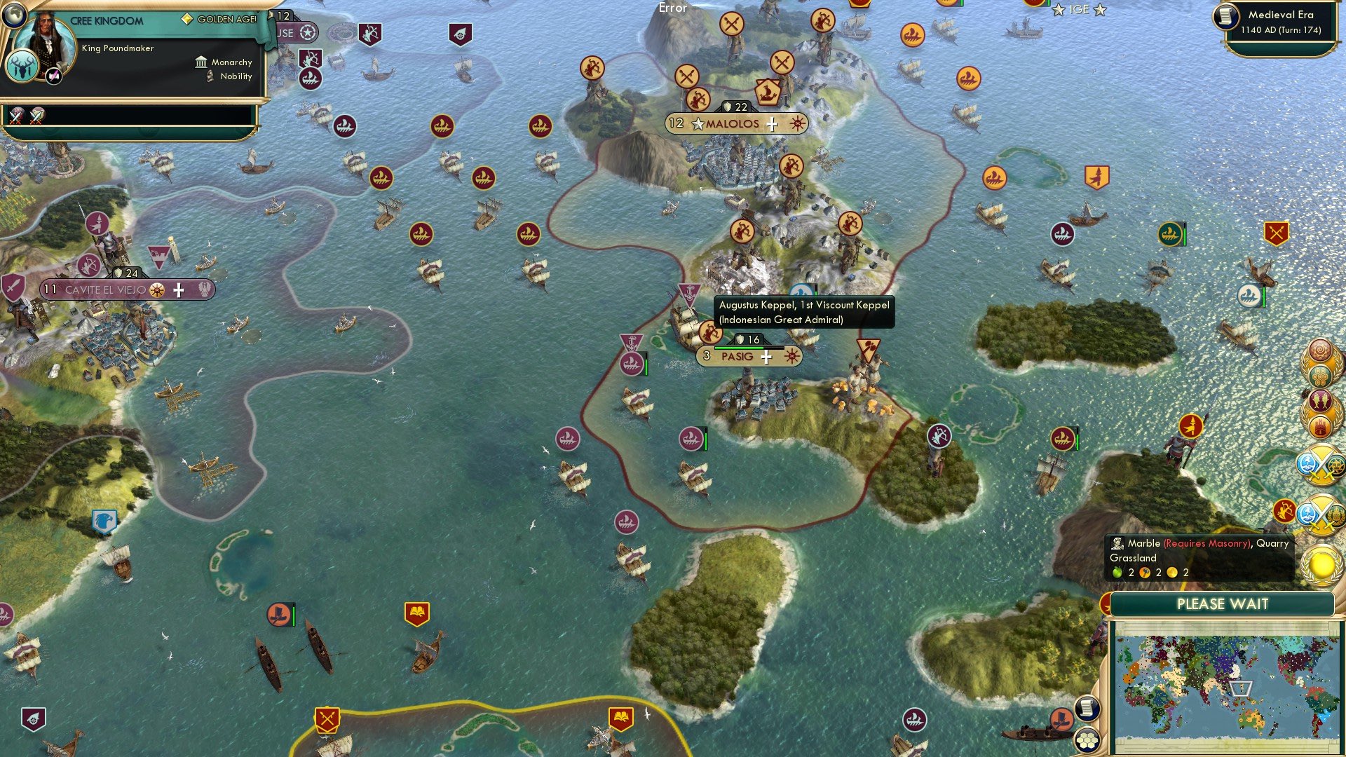 CBR In-Game Screenshot of Indonesia, In de game!