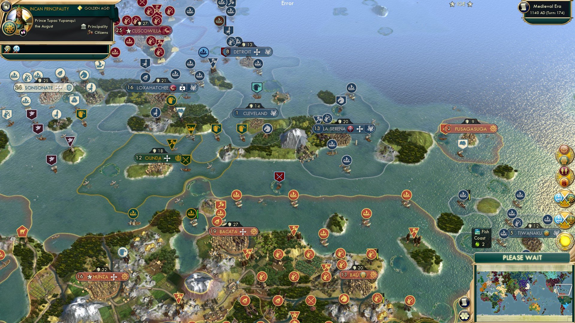 CBR In-Game Screenshot of Roosevelts and the Carribean