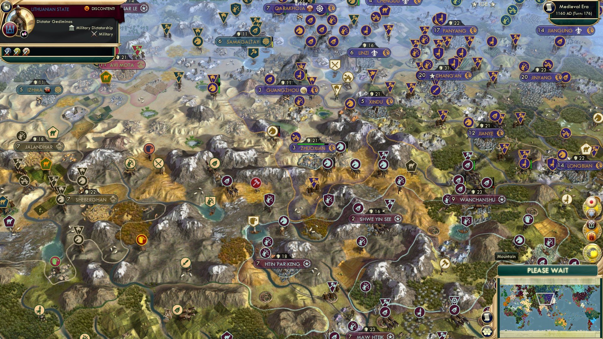 CBR In-Game Screenshot of No Olive branches today