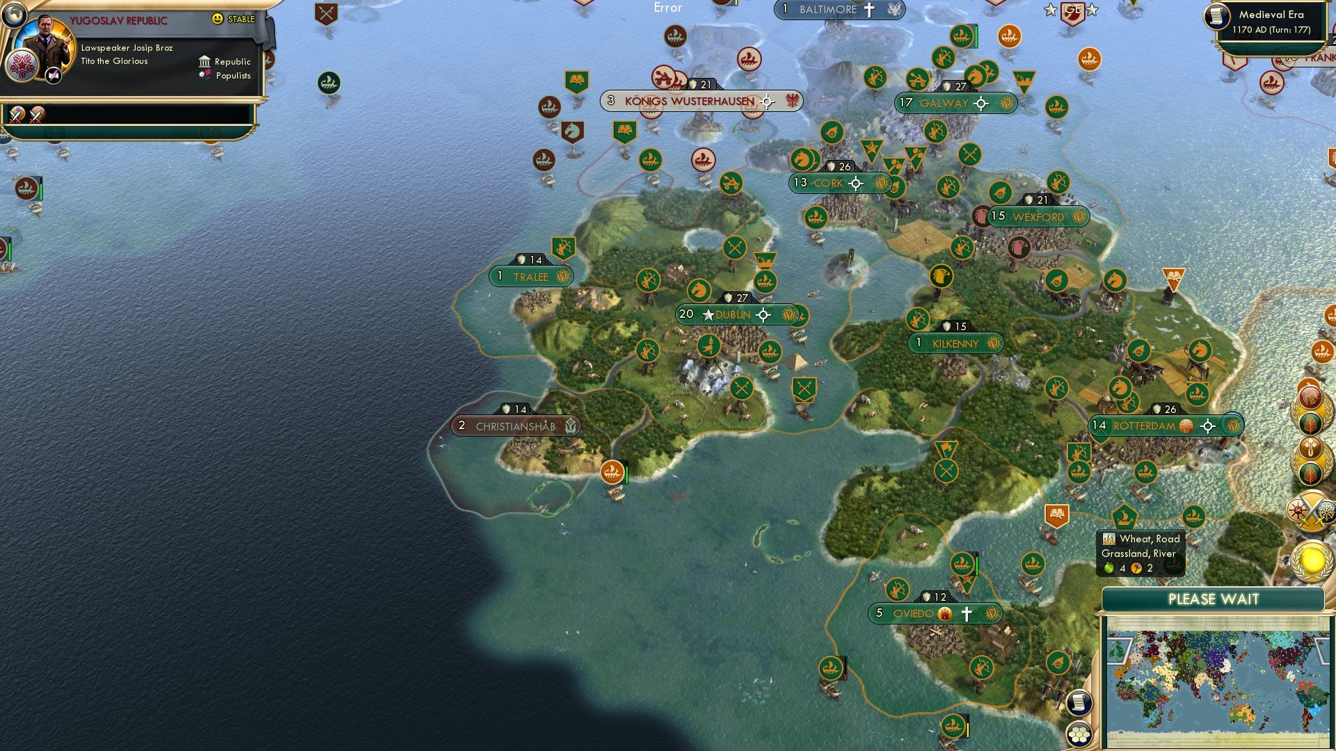 CBR In-Game Screenshot of The Emerald - and Brownish - Isle