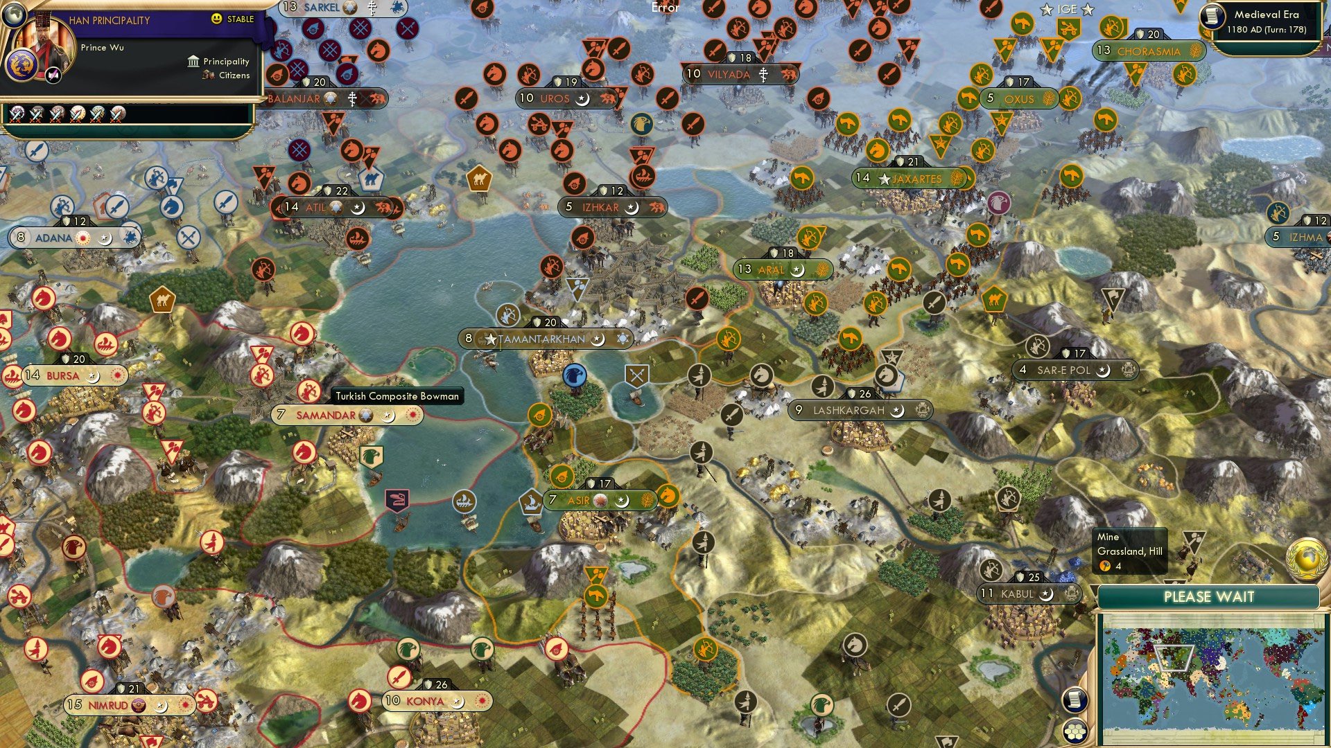 CBR In-Game Screenshot of Caspian Conquests